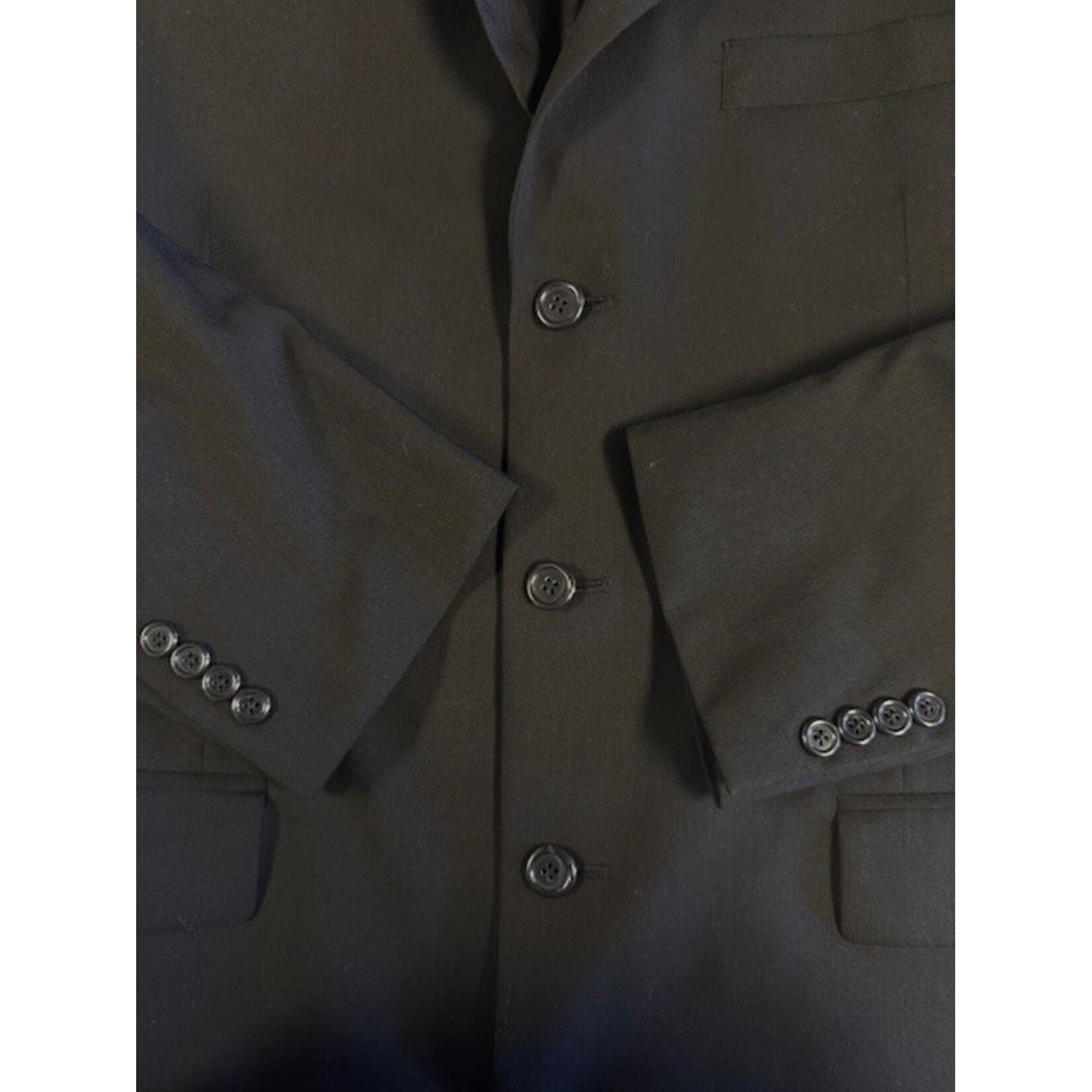 Jos. A Banks, Black, Suit, 46R / 36x32