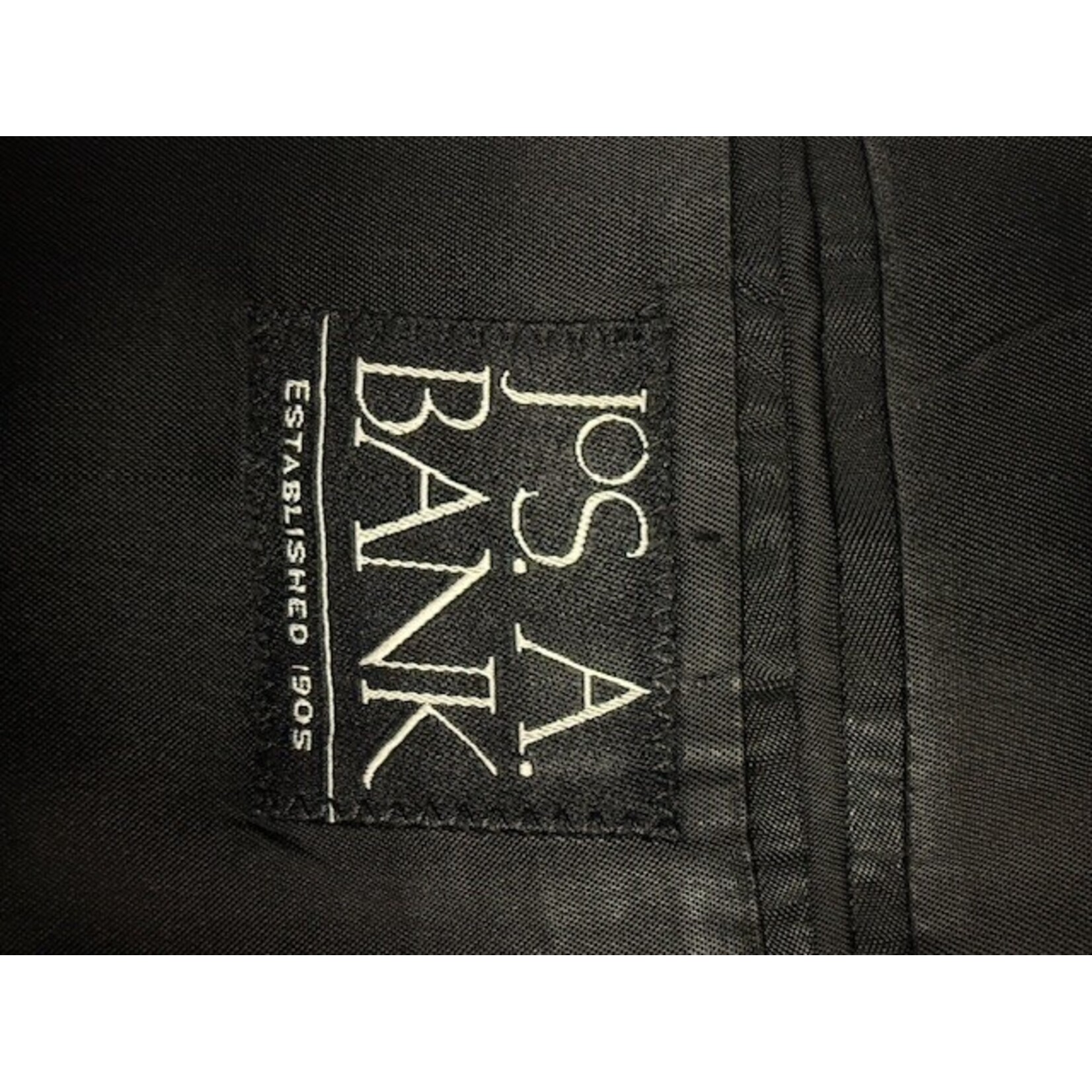 Jos. A Banks, Black, Suit, 46R / 36x32