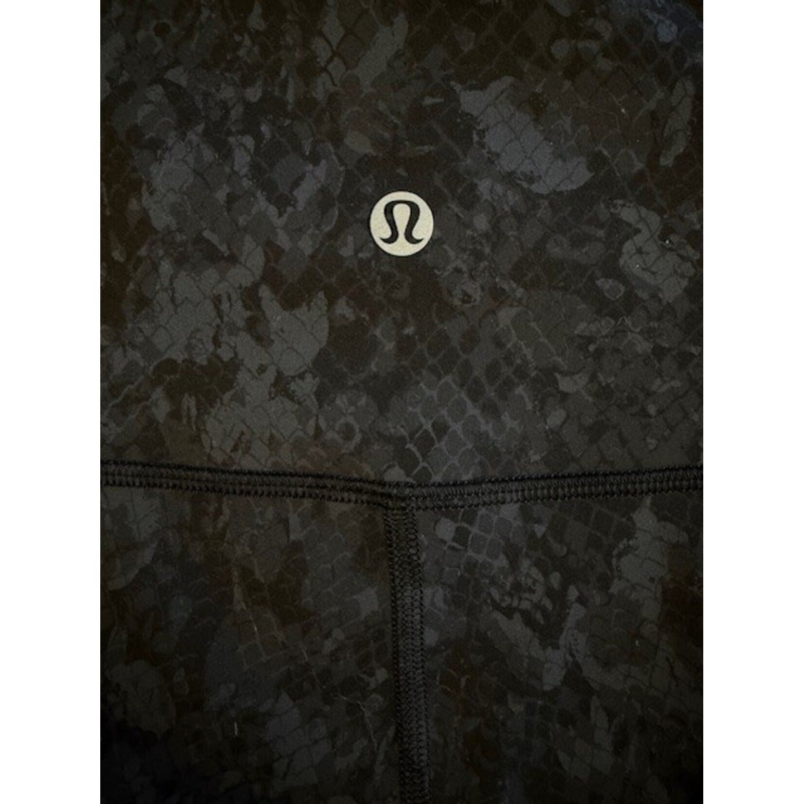 Lululemon, Black, Snake Print, Leggings, 6