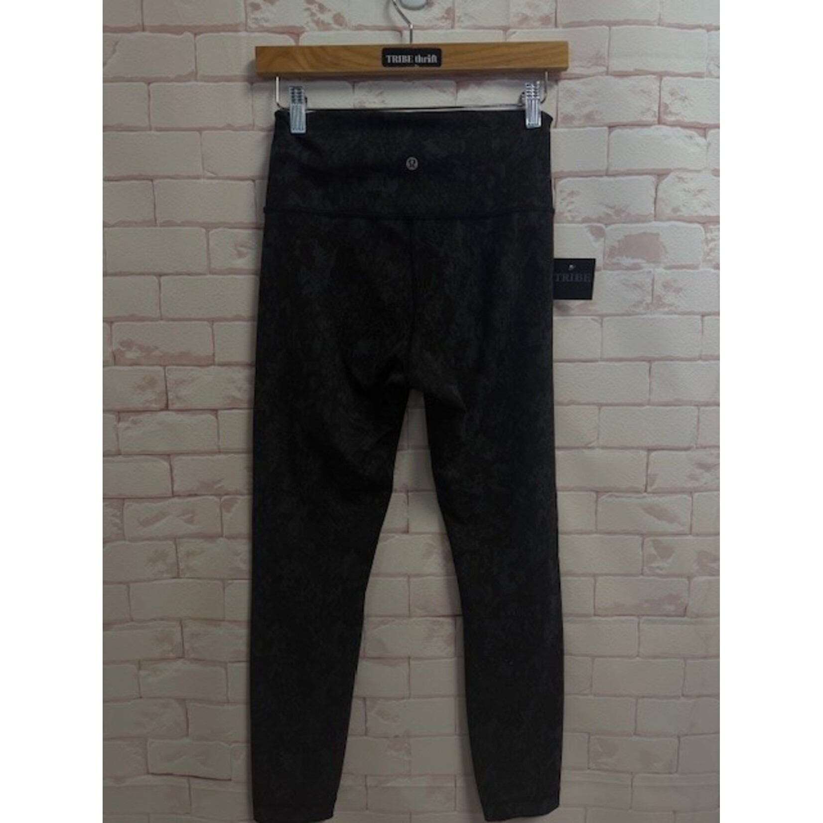 Lululemon, Black, Snake Print, Leggings, 6