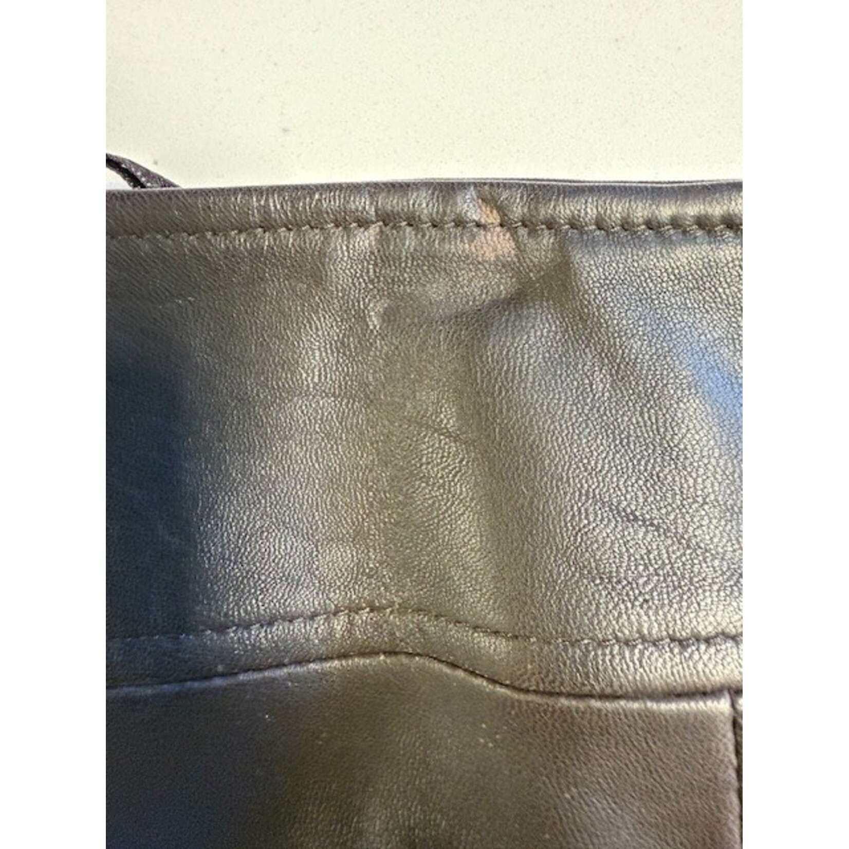Brooks Brothers, Vintage, Brown, Leather, Skirt, NWT, 8