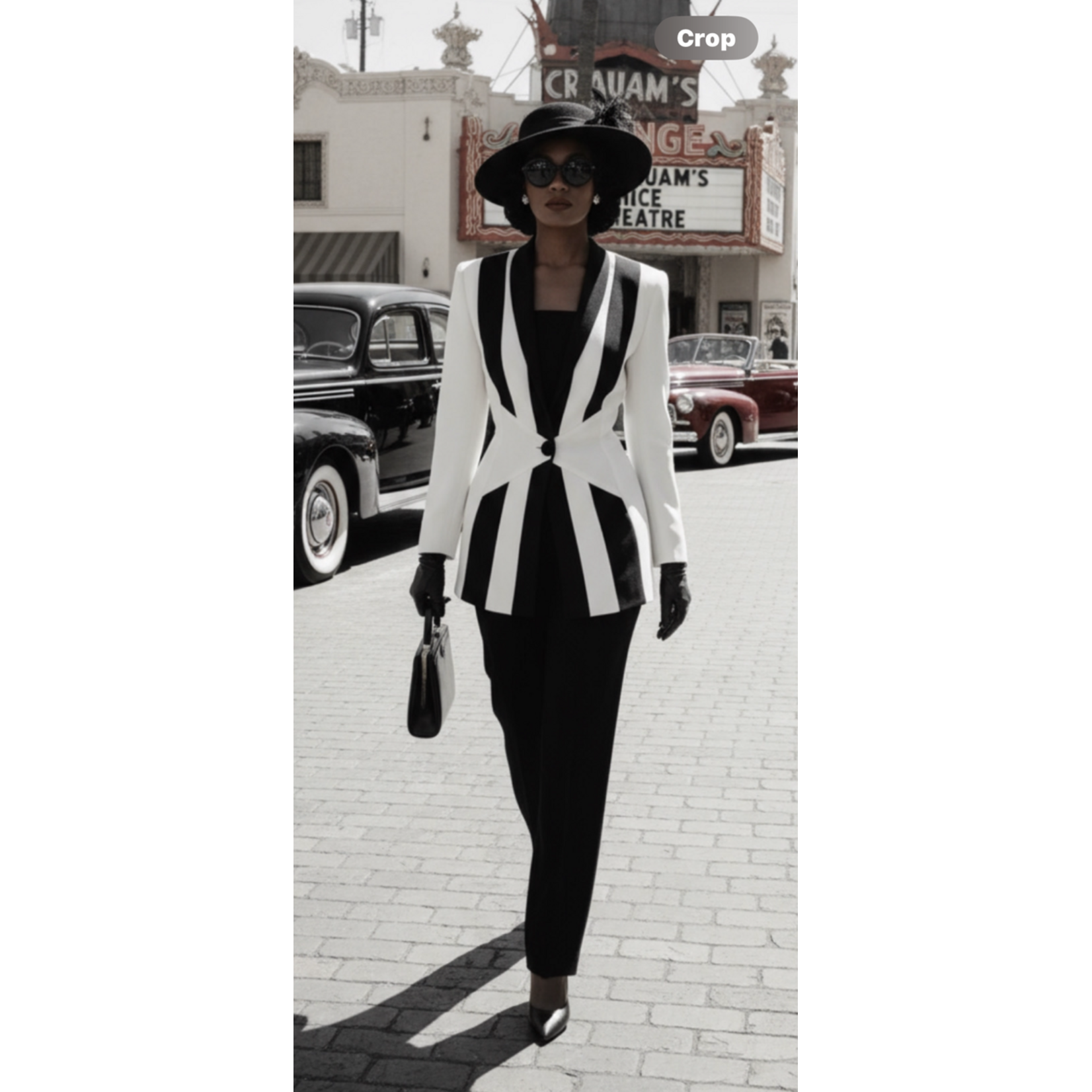 DJ Summers, White and Black,  14, Jacket, VINTAGE