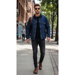 Sears, Vintage 70s, Denim, Jacket, Men's, XL