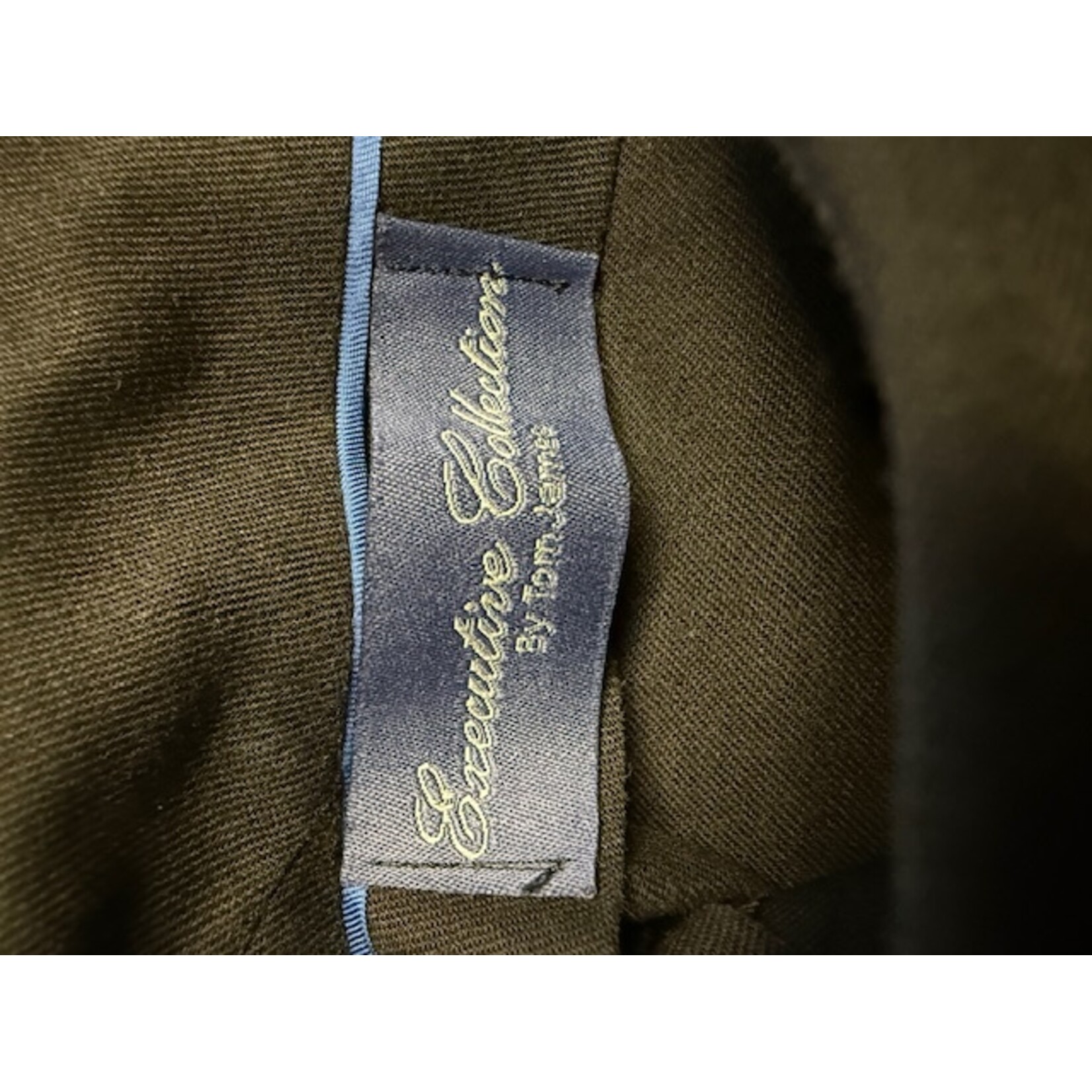 Tom James, Executive Collection, Black, Pants, 34/32