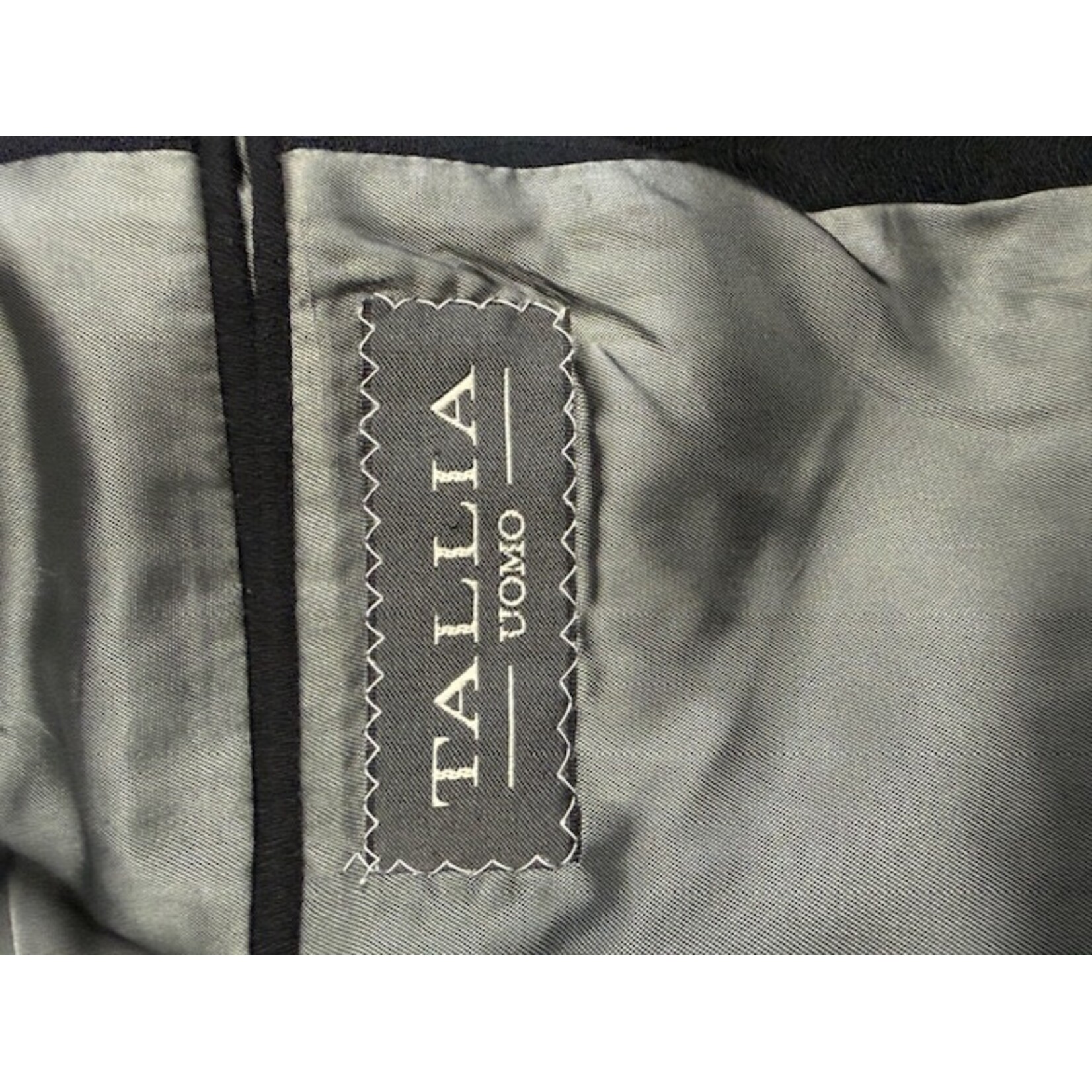 Talia Uomo, Black, Blazer, Men's, 44R