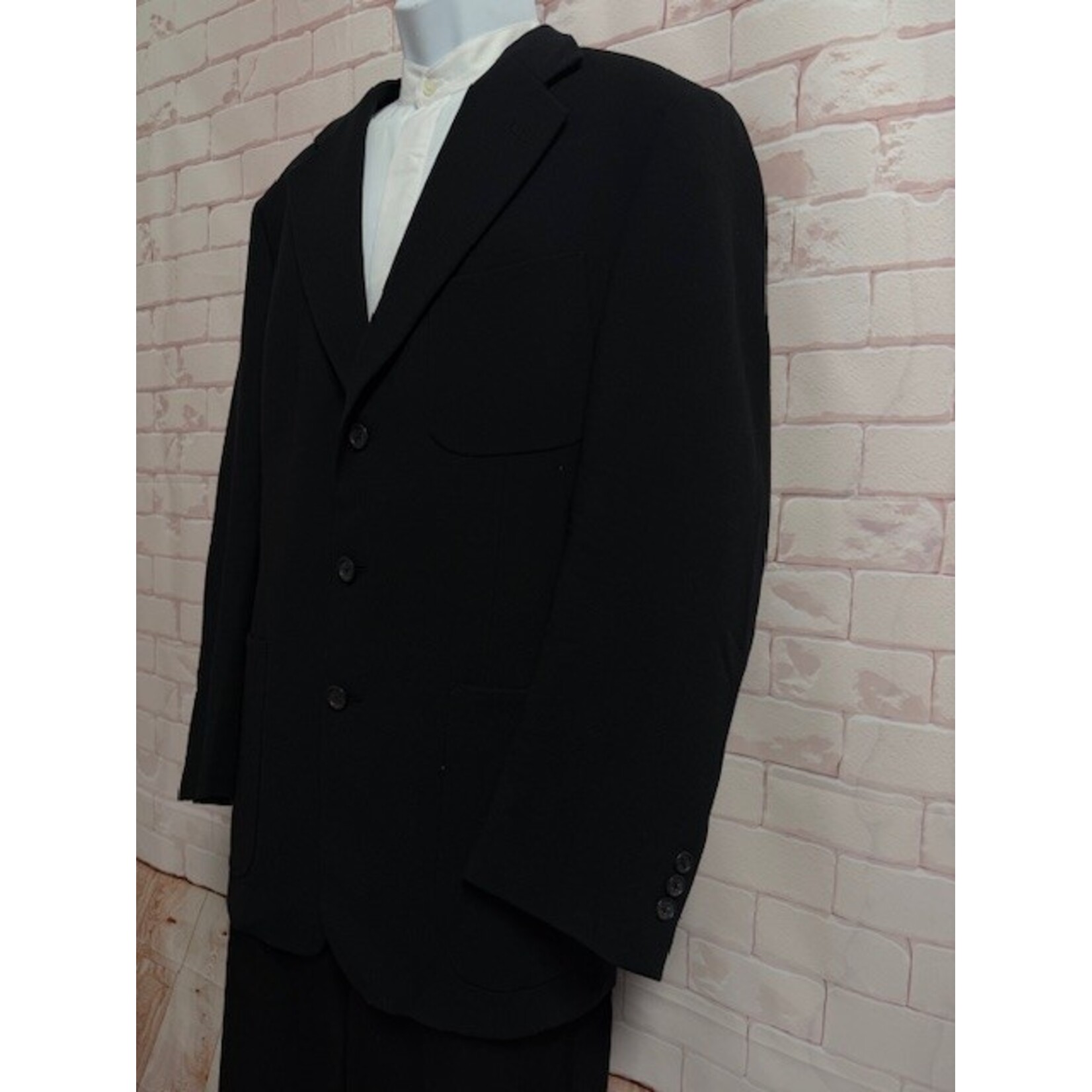 Talia Uomo, Black, Blazer, Men's, 44R