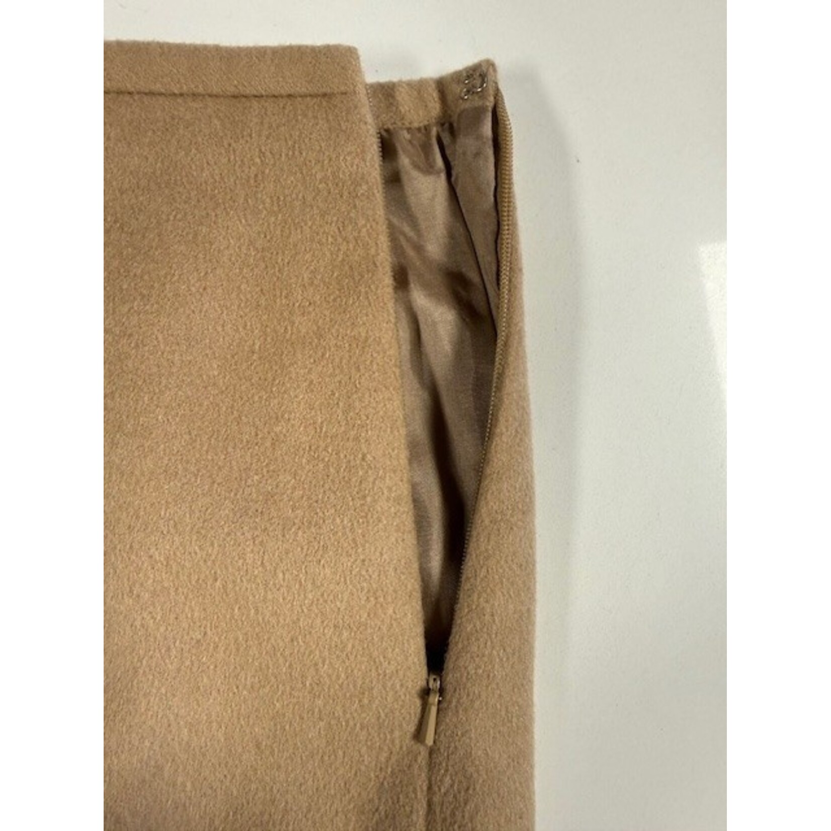 Ann Taylor, Camel, Wool, A-Line, Skirt, 0