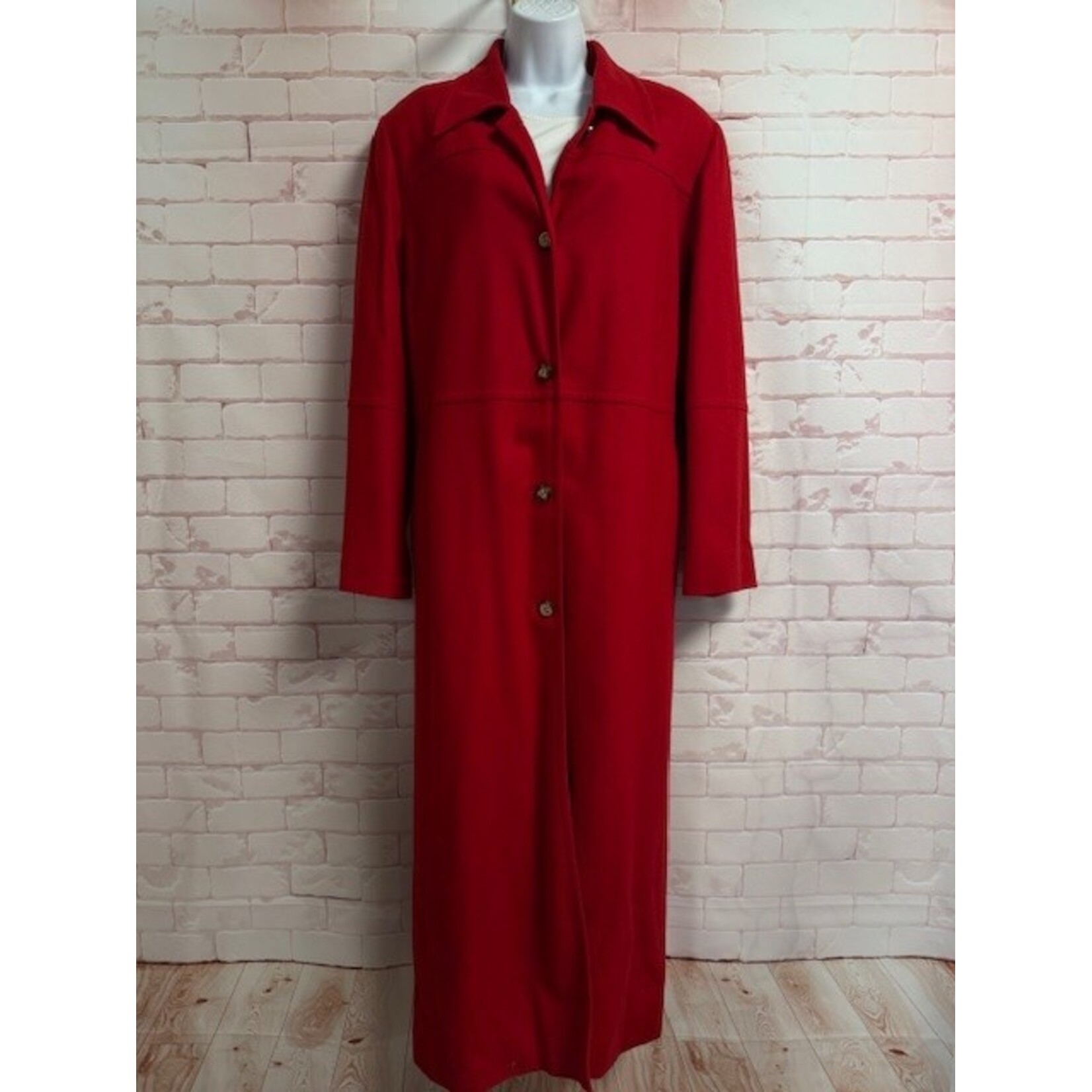 Harve Benard, Vintage, Red, Jacket, 16