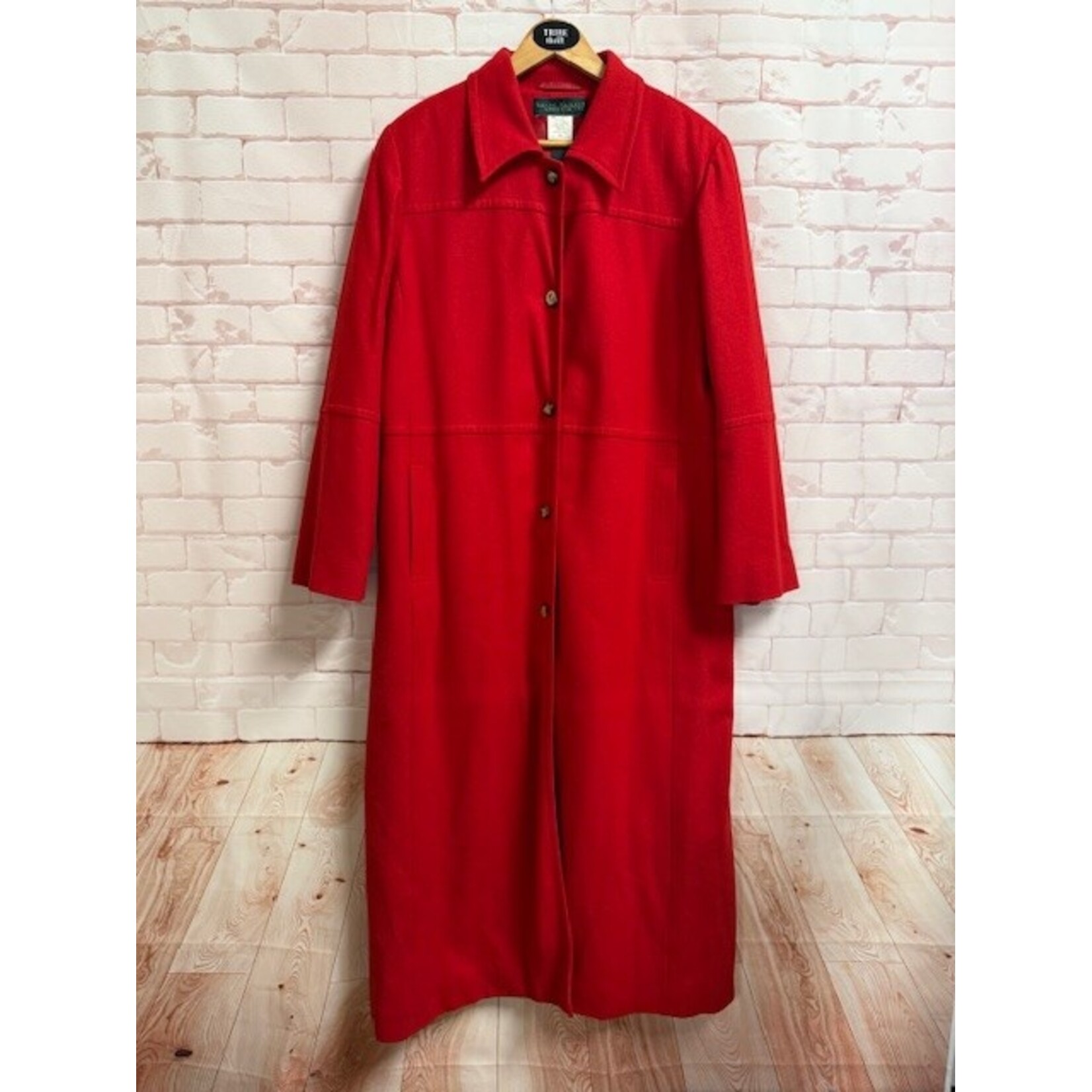 Harve Benard, Vintage, Red, Jacket, 16