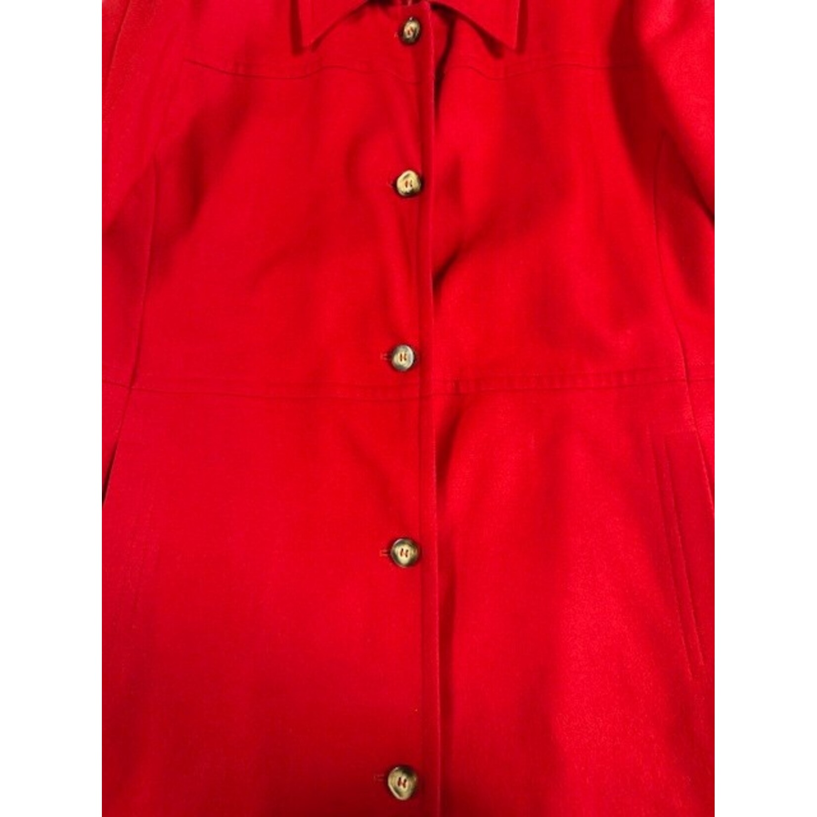 Harve Benard, Vintage, Red, Jacket, 16