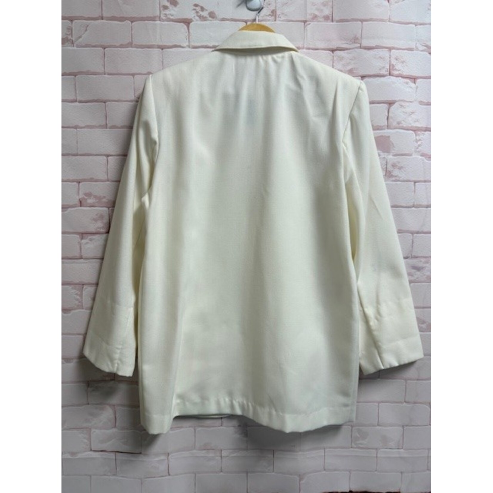 Christy Girl, White, VINTAGE, Blazer, 6