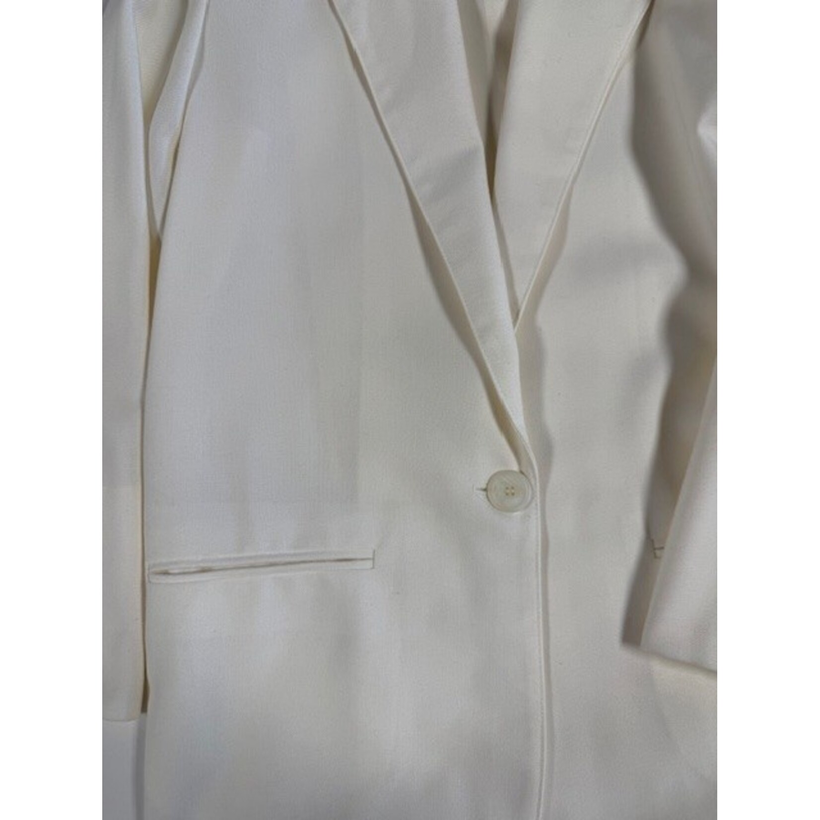 Christy Girl, White, VINTAGE, Blazer, 6