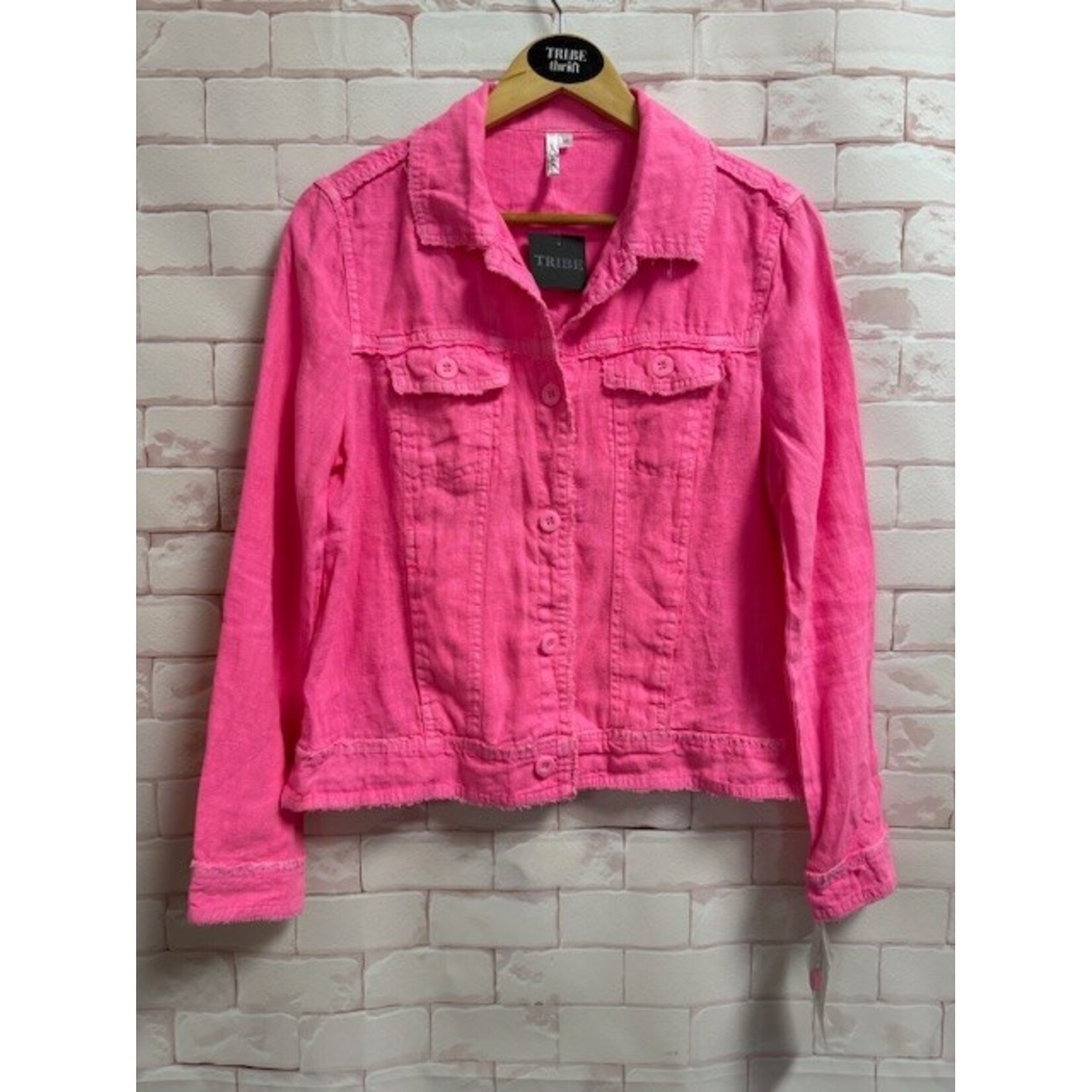 Lulu B., Hot Pink, Jacket, M