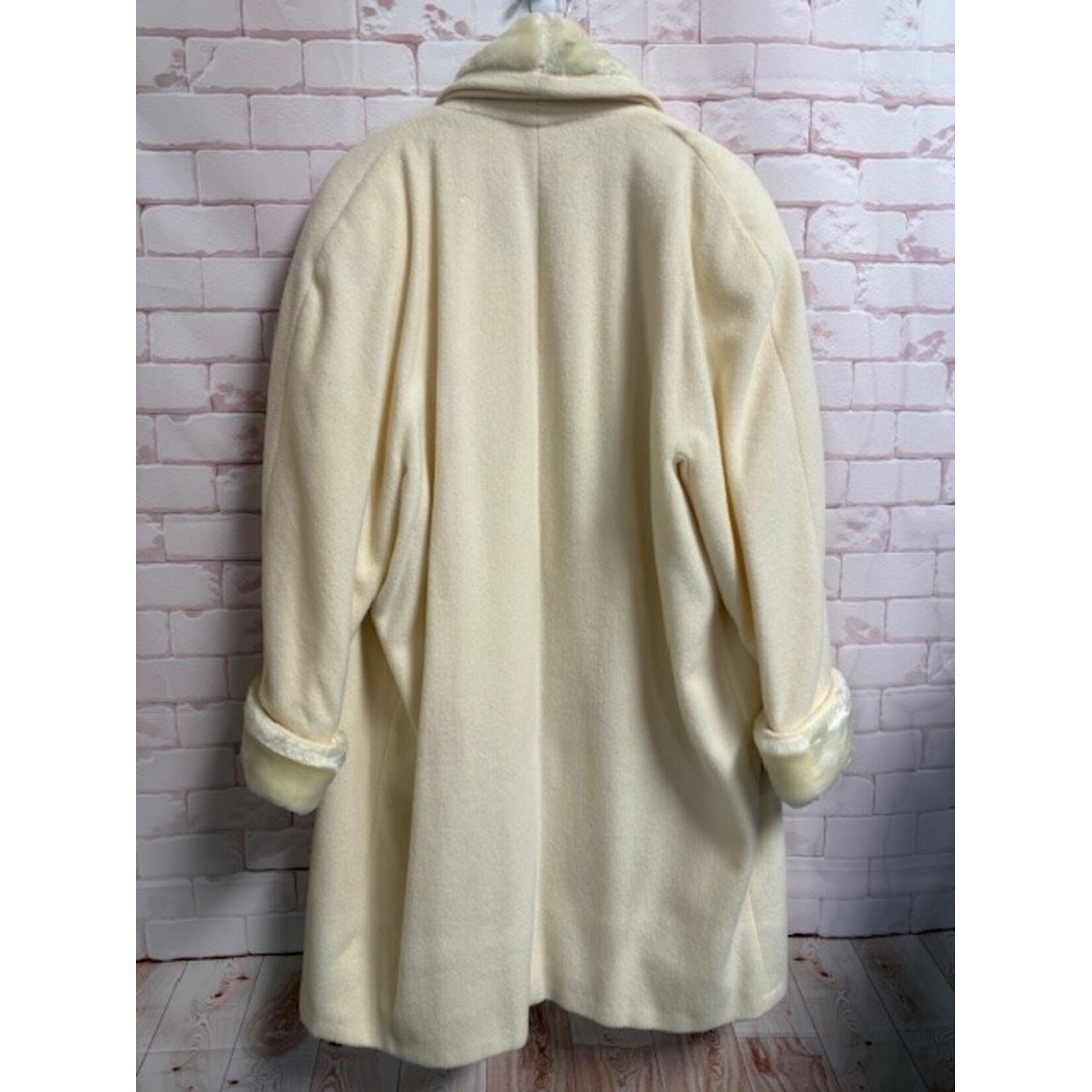 The Limited, Vintage, Cream, Coat, M