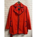 Southern Frock, Red, Navy, Jacket, Small