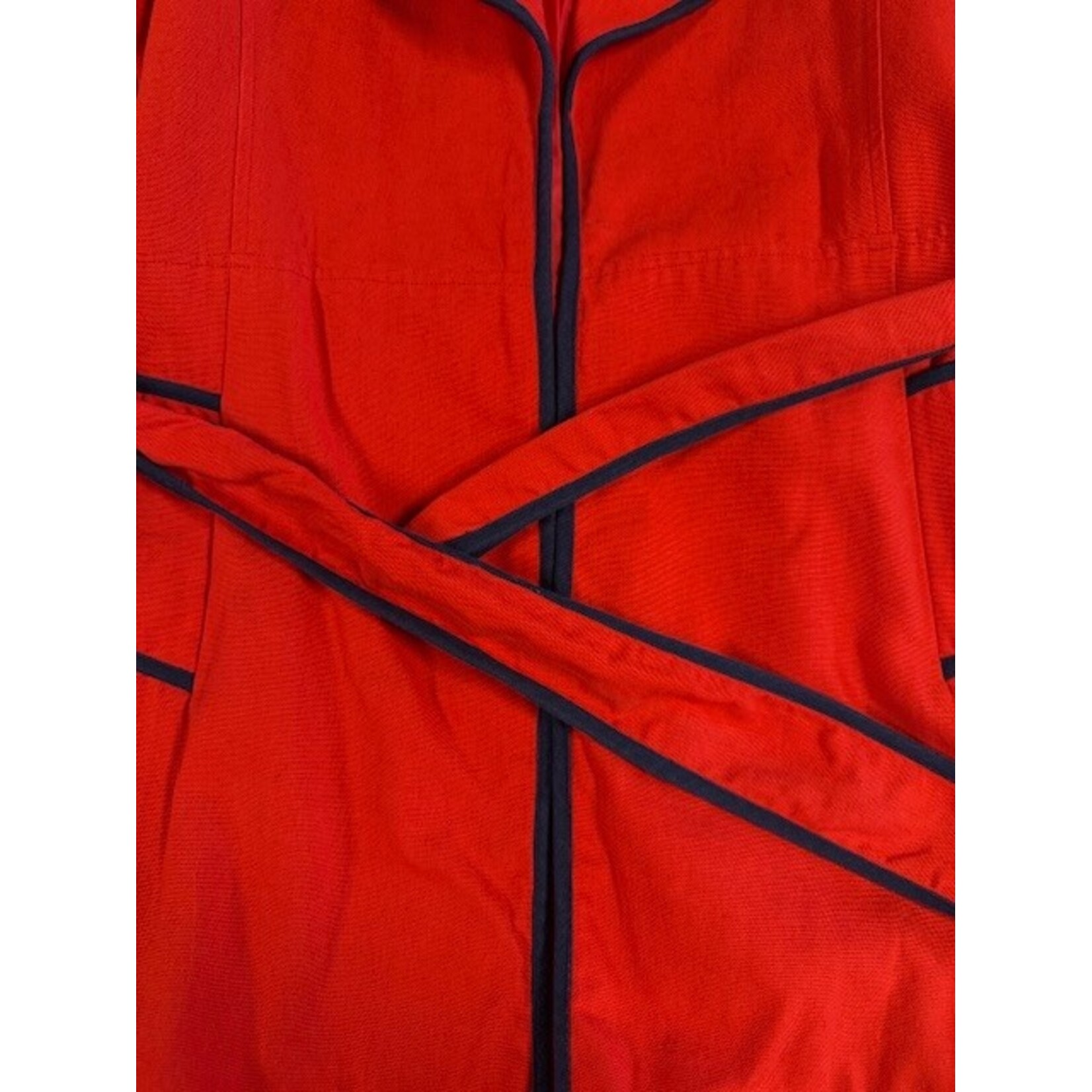 Southern Frock, Red, Navy, Jacket, Small