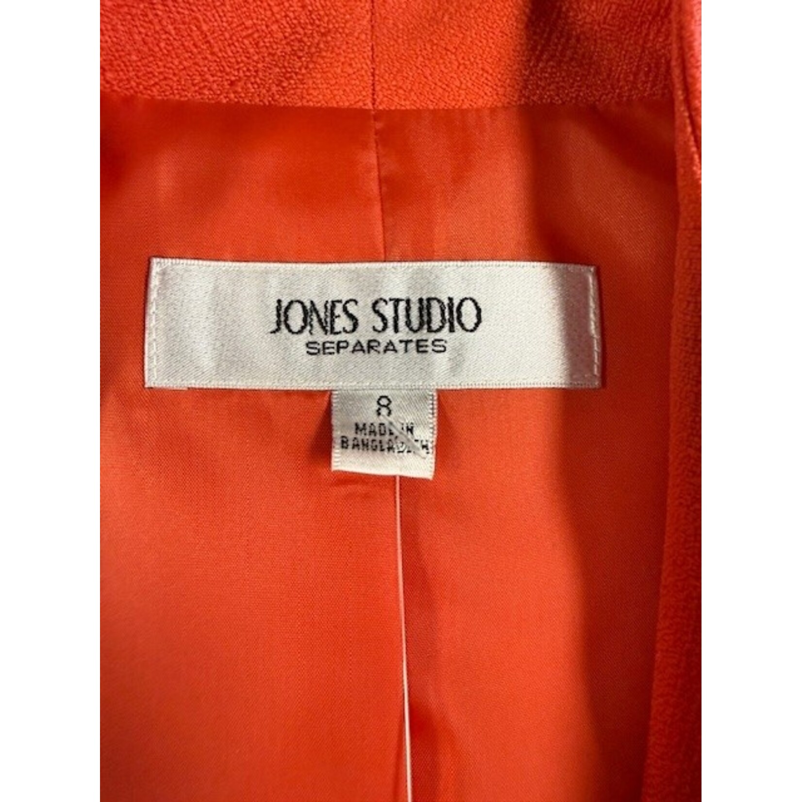 Jones Studio, Orange, Jacket, 8