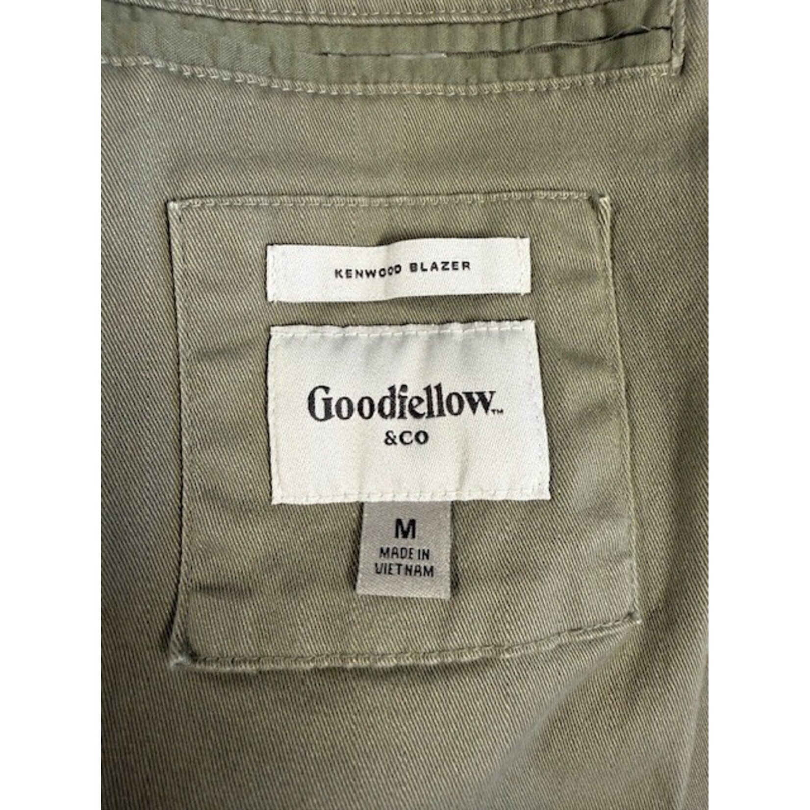 Goodfellow, Olive, Jacket, Medium