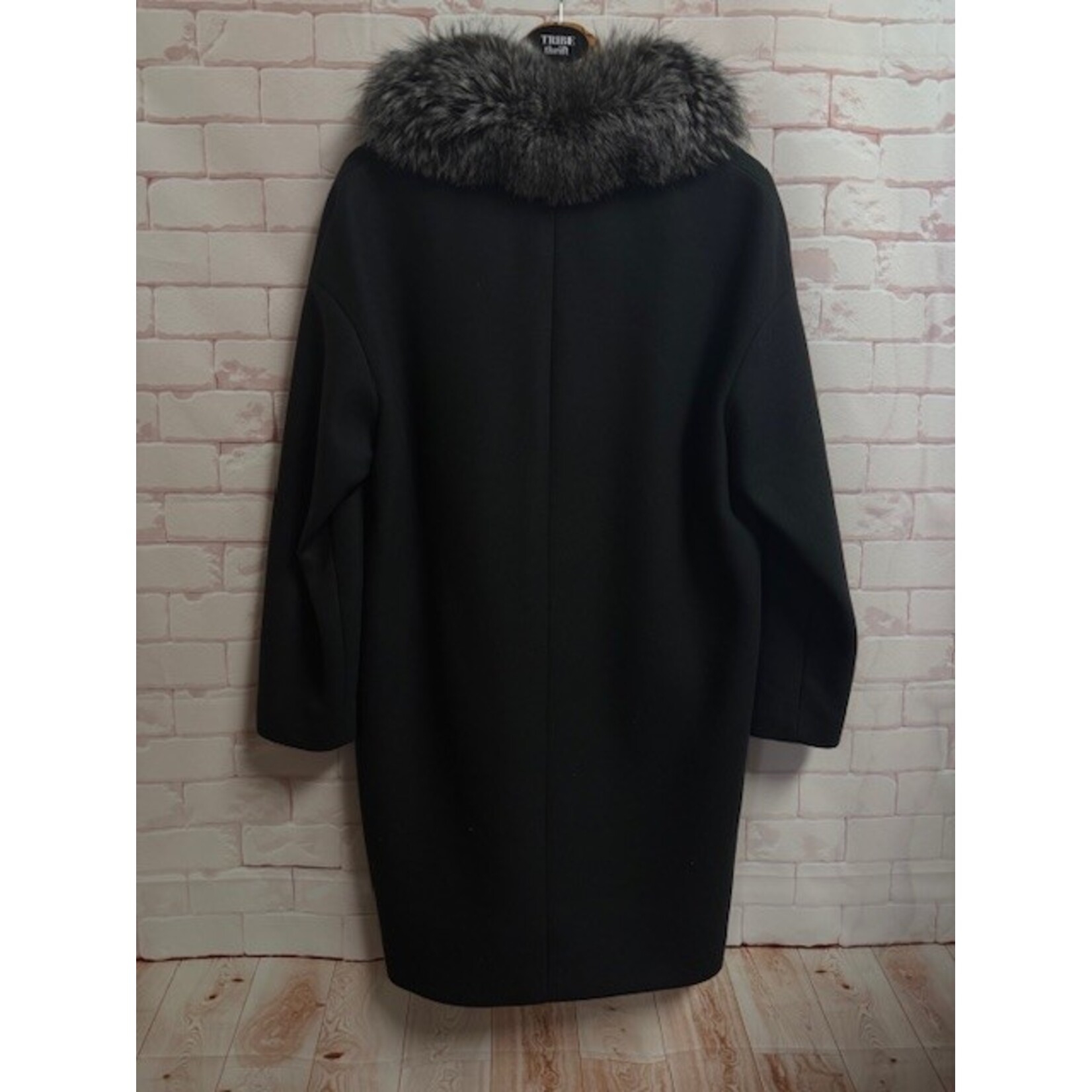 Preserico, Black, Coat, Medium/Large, MSRP 599