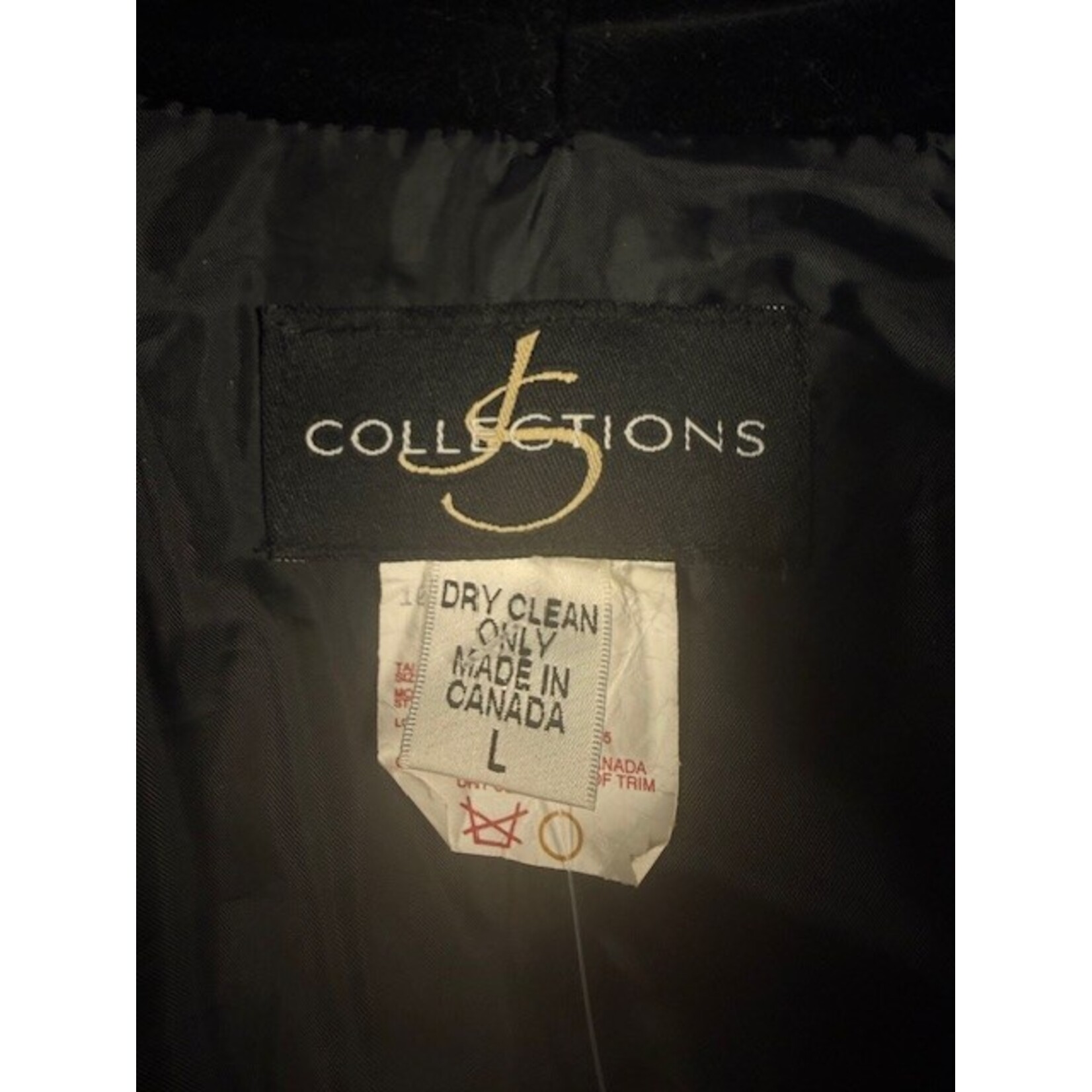 Collections, Vintage, Black, Jacket, L