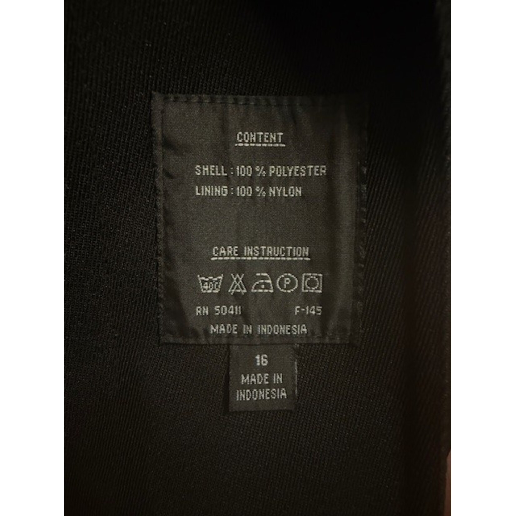 Unlabeled, Black, Trenchcoat, 16