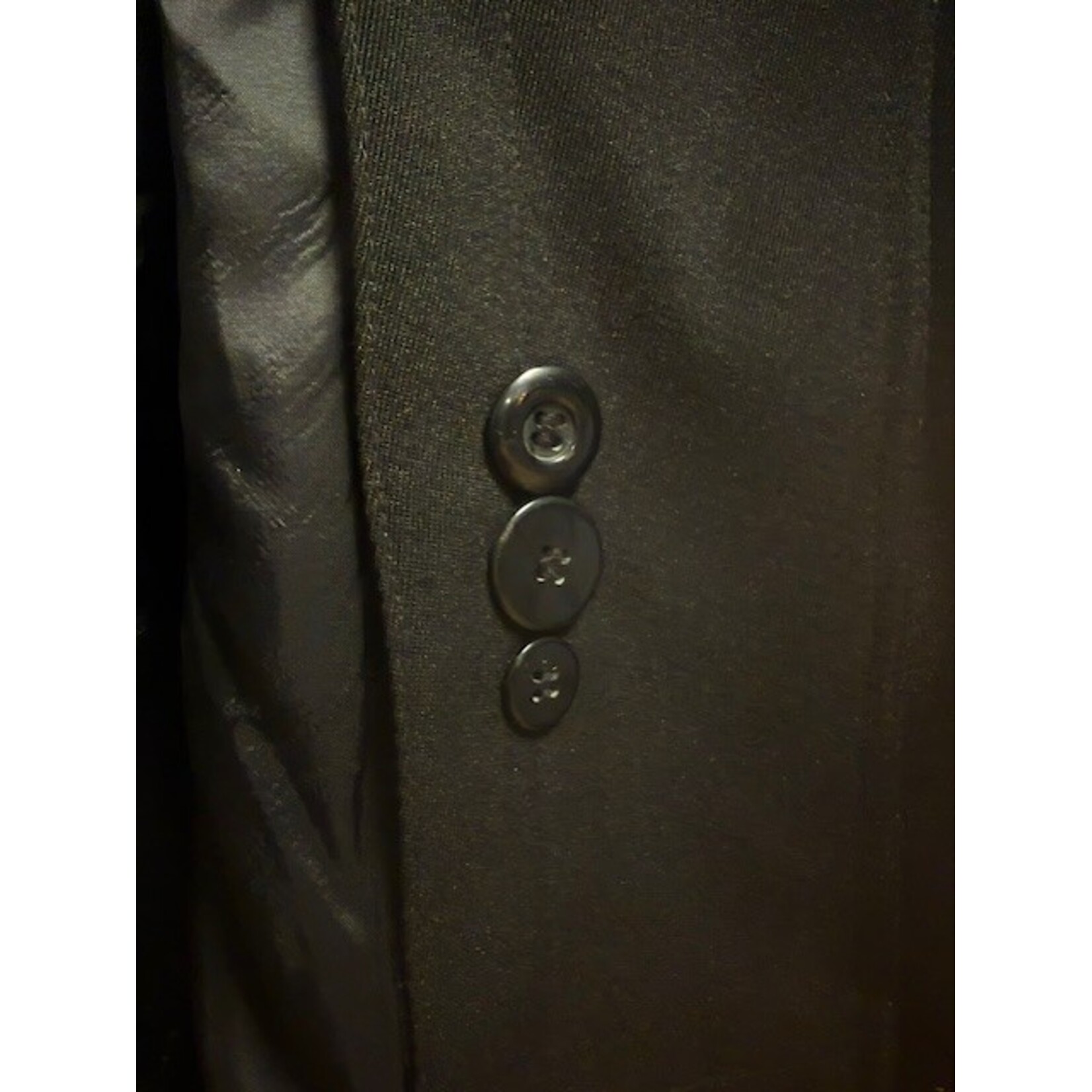 Unlabeled, Black, Trenchcoat, 16