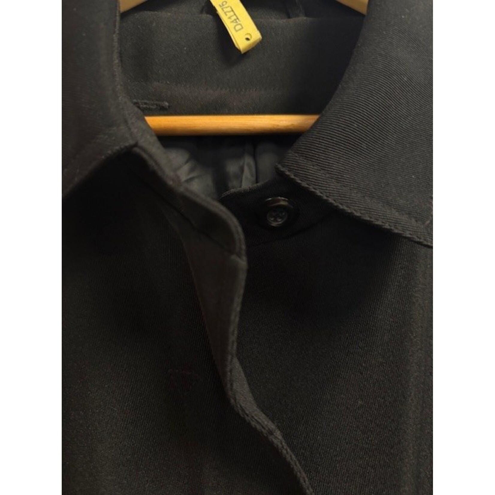 Unlabeled, Black, Trenchcoat, 16