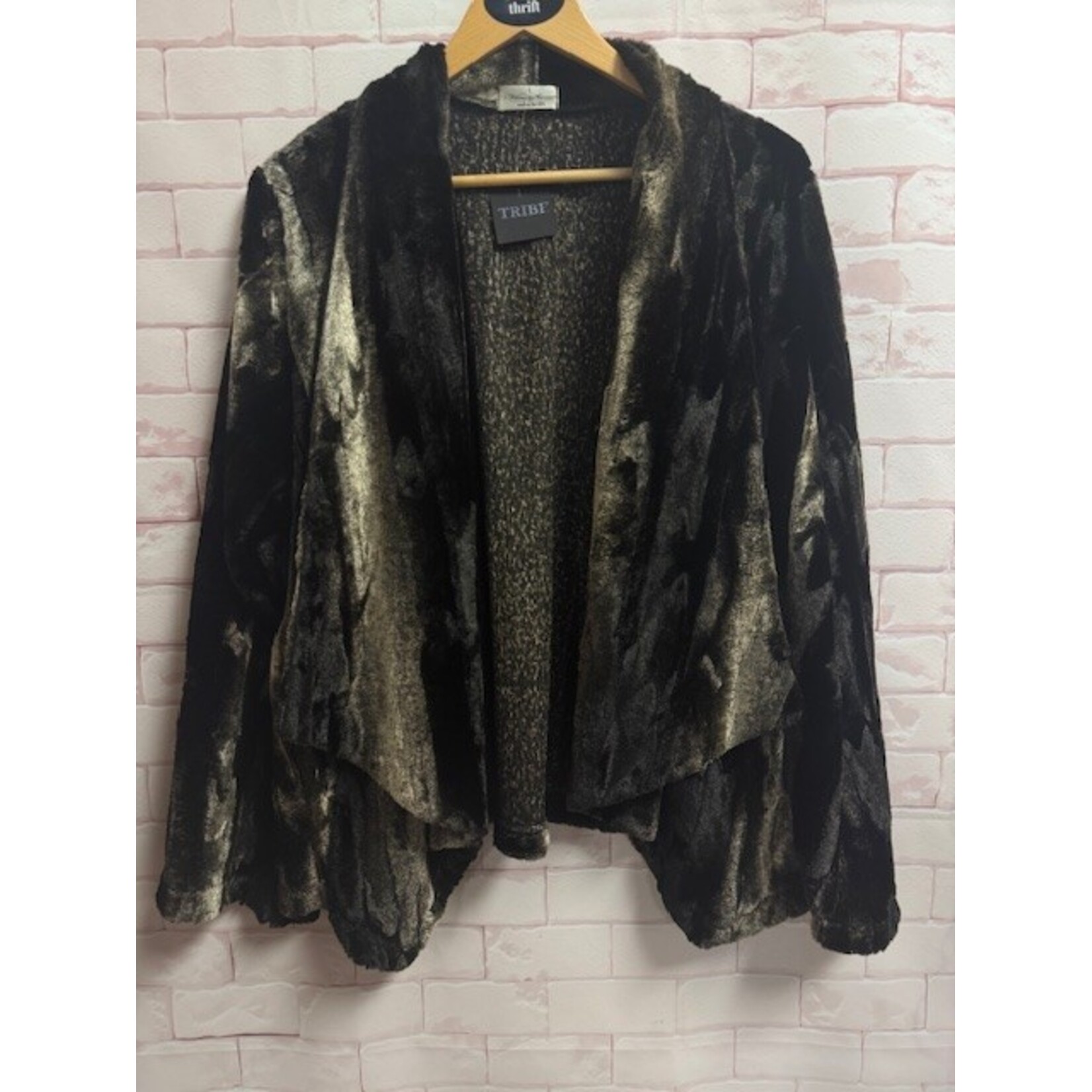 Vine Street, Faux Fur, Shrug, L