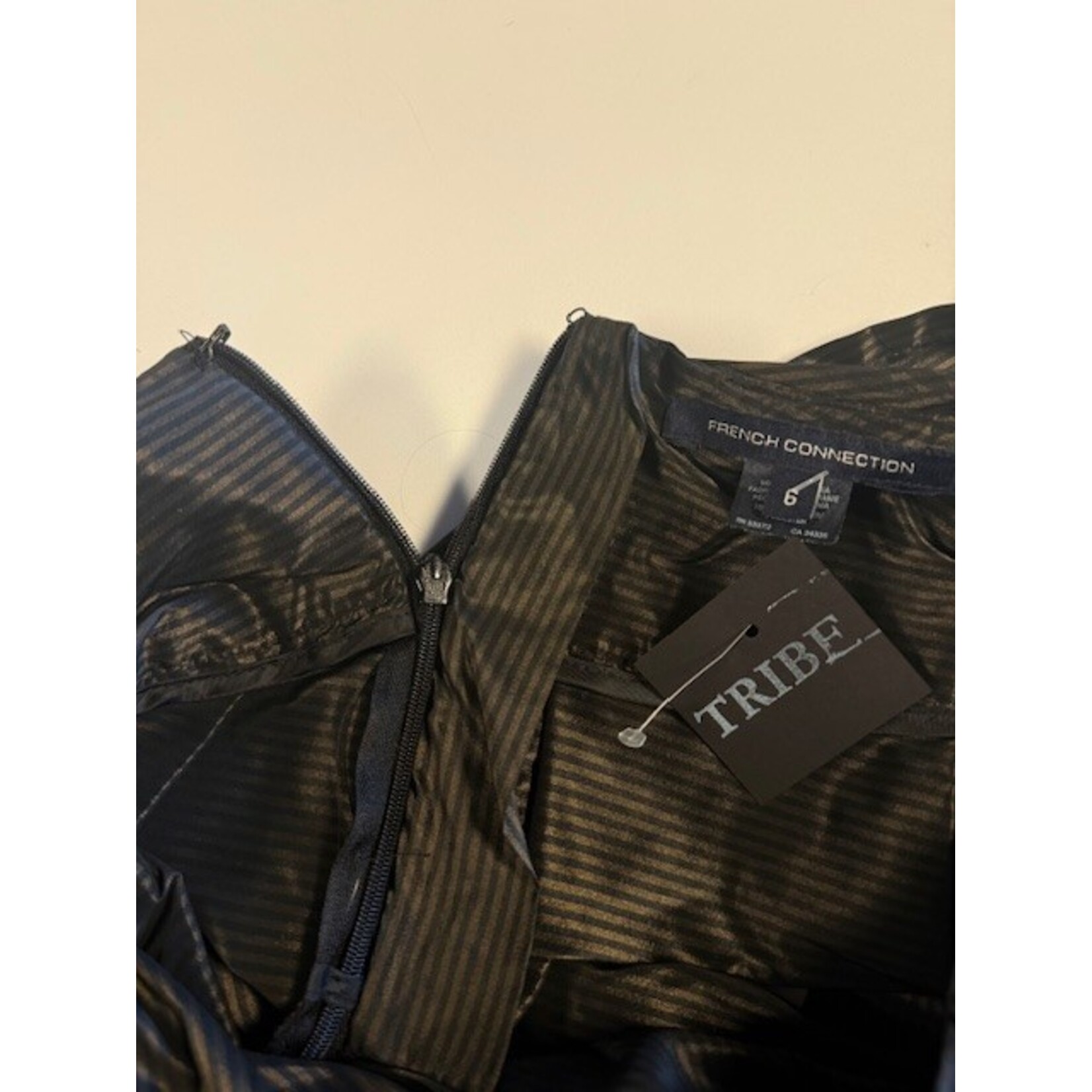 French Connection, Brown, Black, Skirt, 6