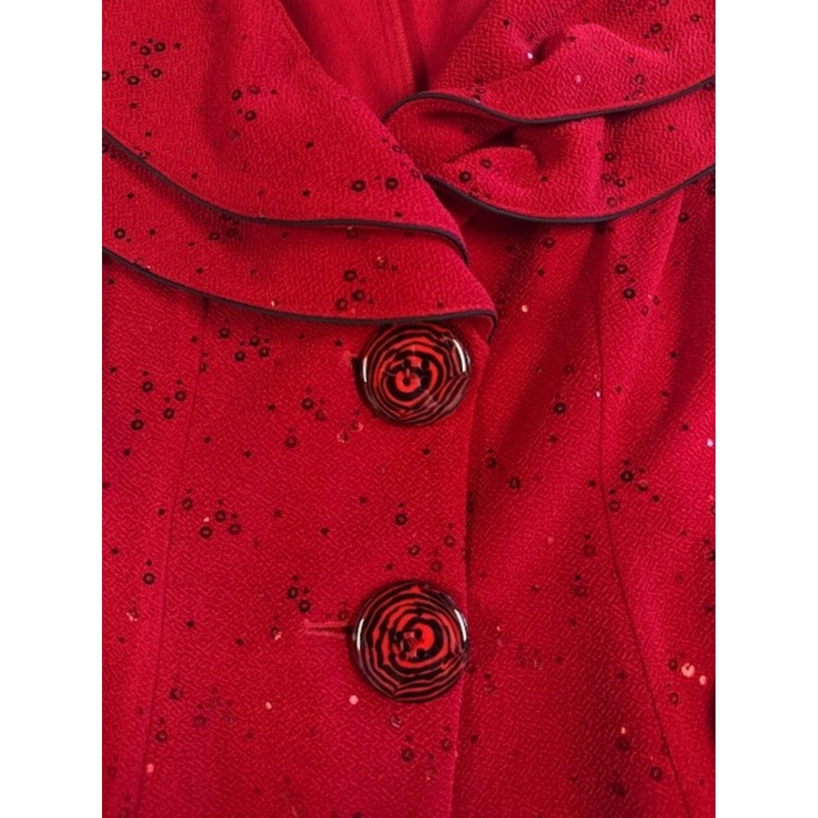 Song & Sung, Vintage, Red, Jacket, M