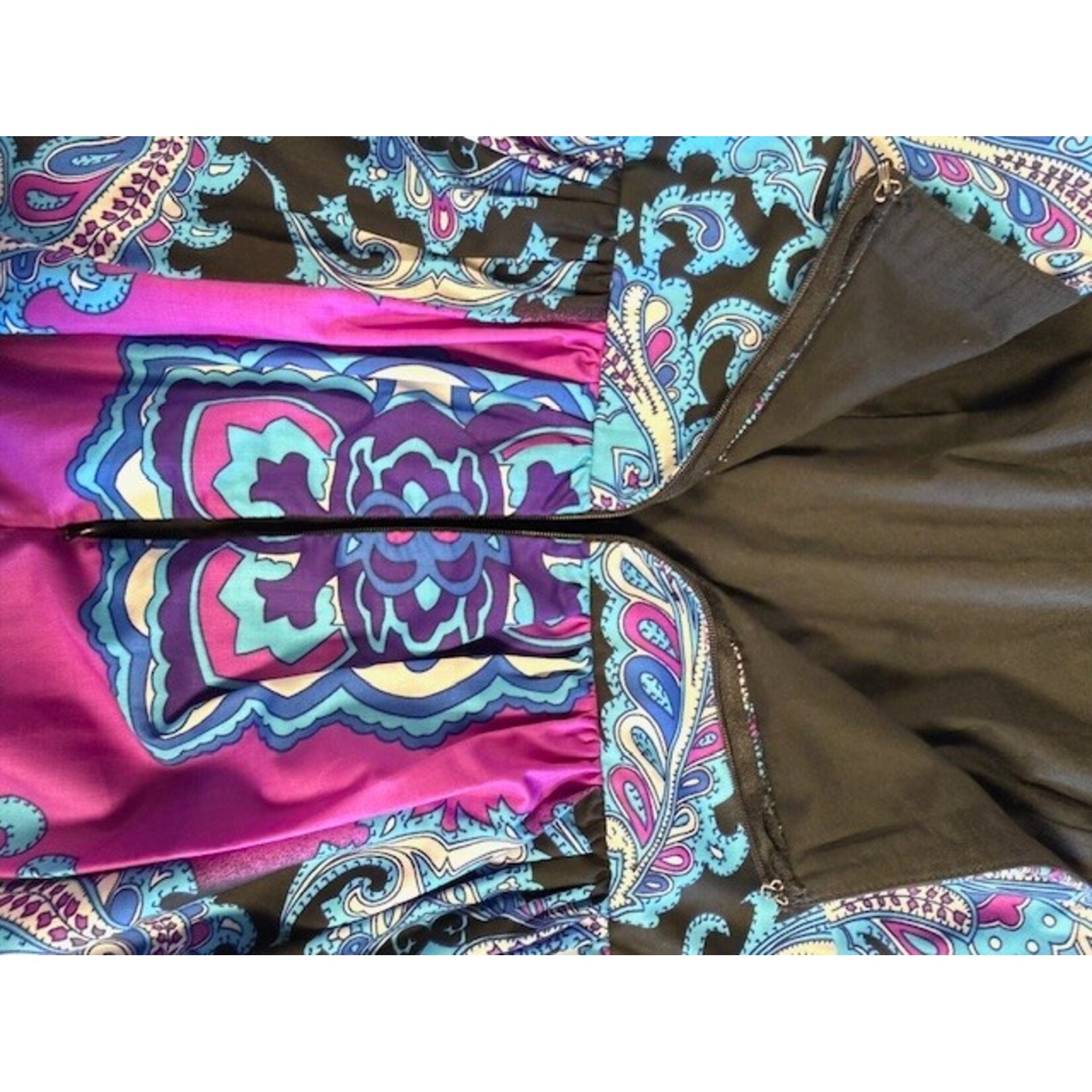 Rubber Ducky, Blue, Purple, Black, Dress, S