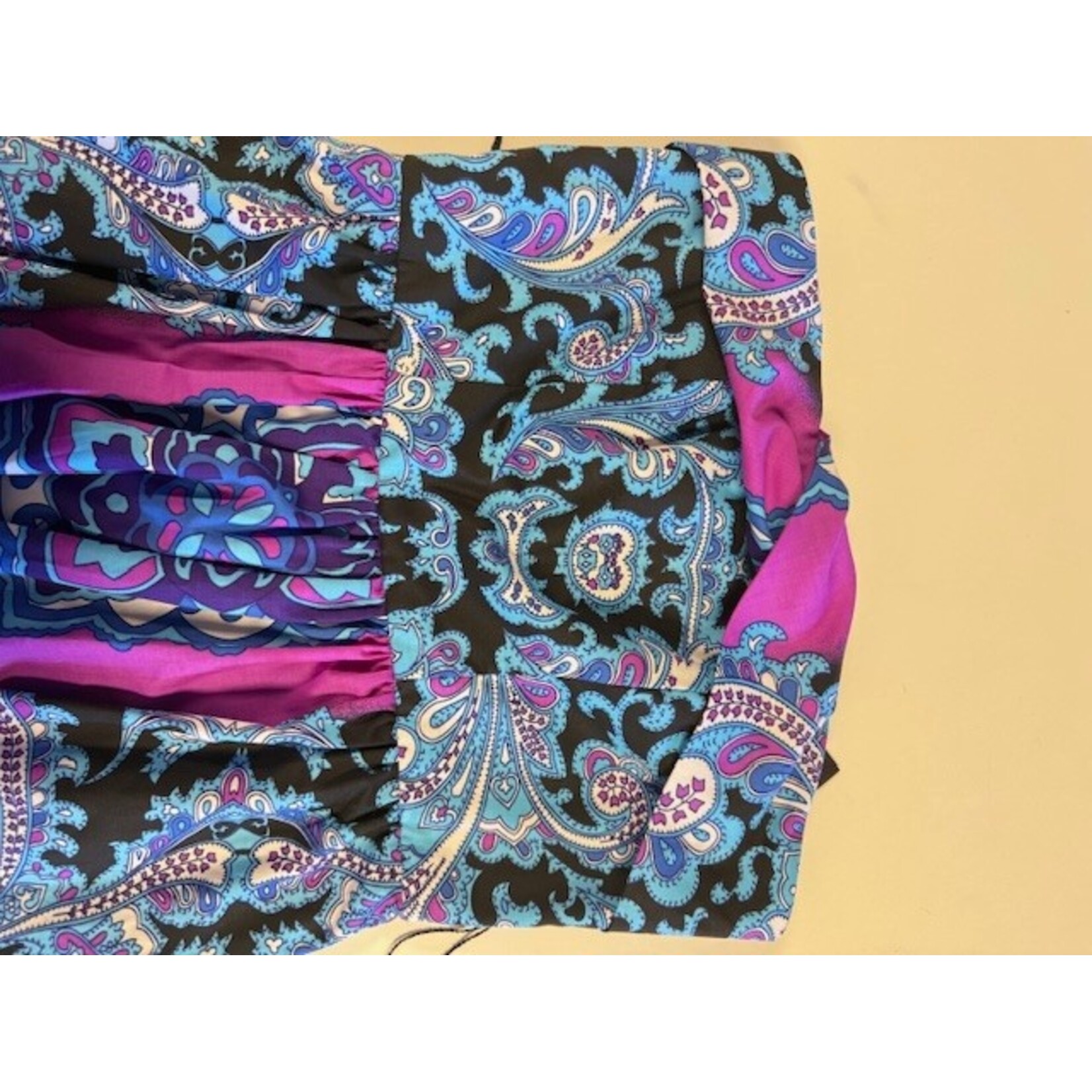 Rubber Ducky, Blue, Purple, Black, Dress, S