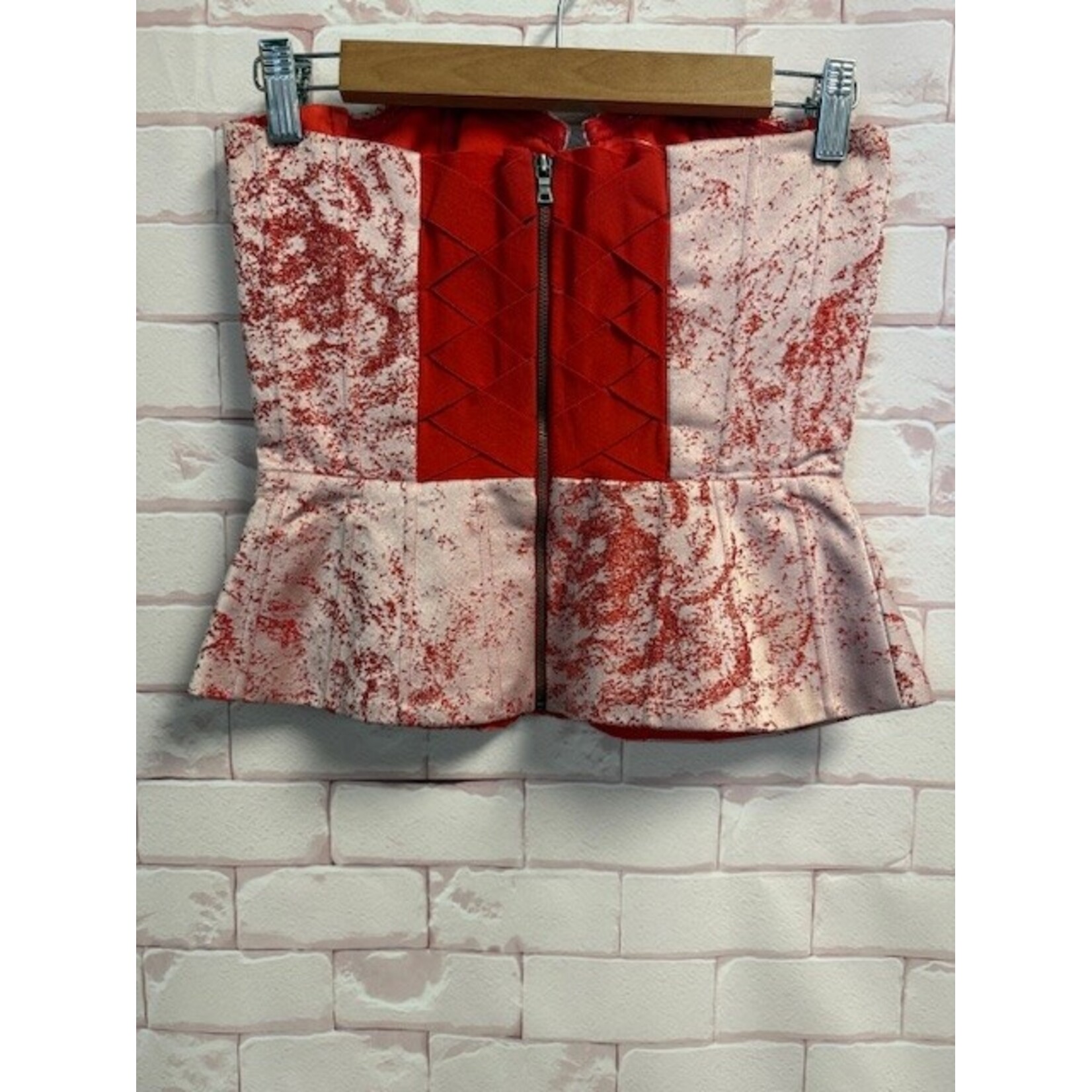 Alice & Olivia, Red, Pink, Bustier, 6