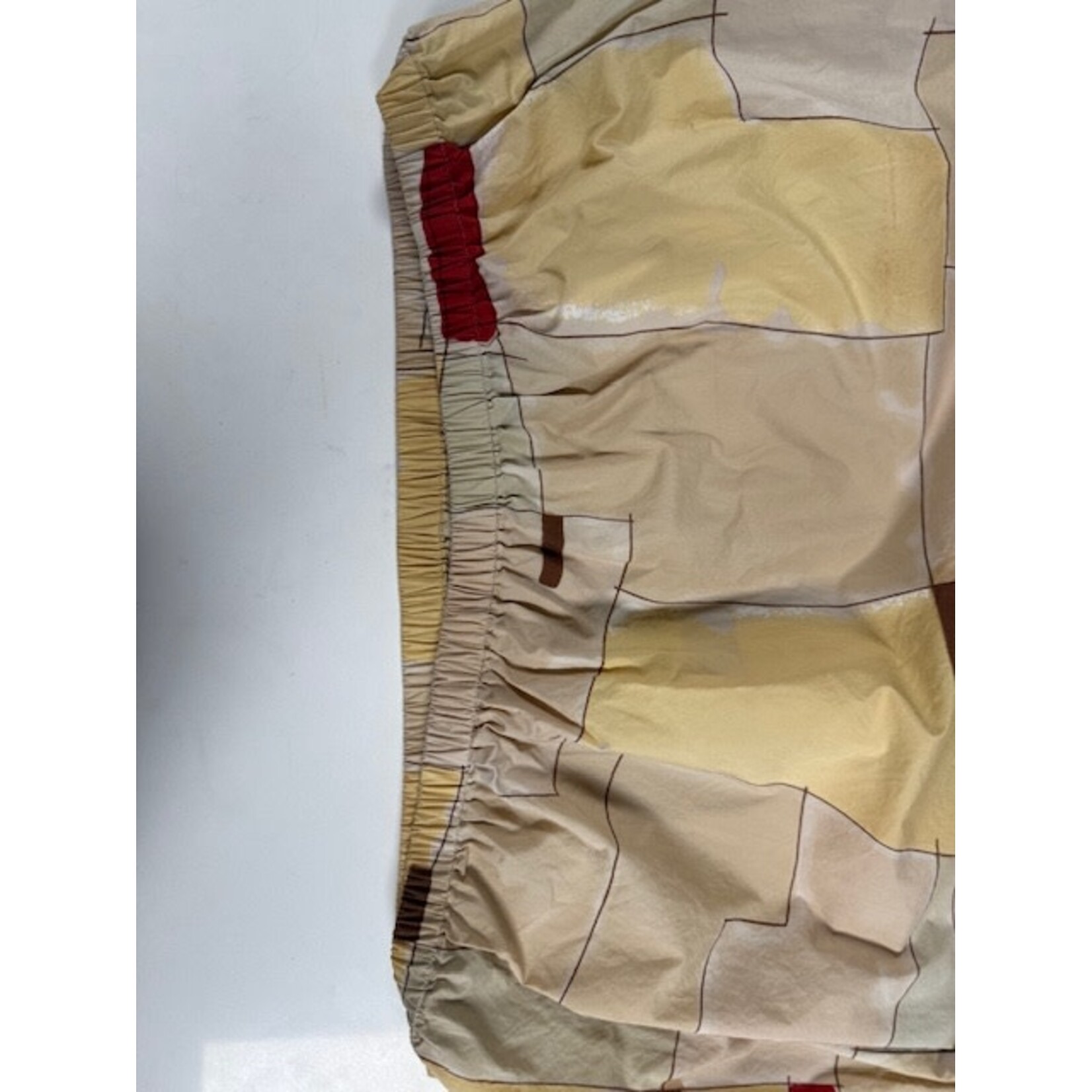 Marni, Tan, Yellow, Red, Short Sleeve, Top, MSRP $695, M