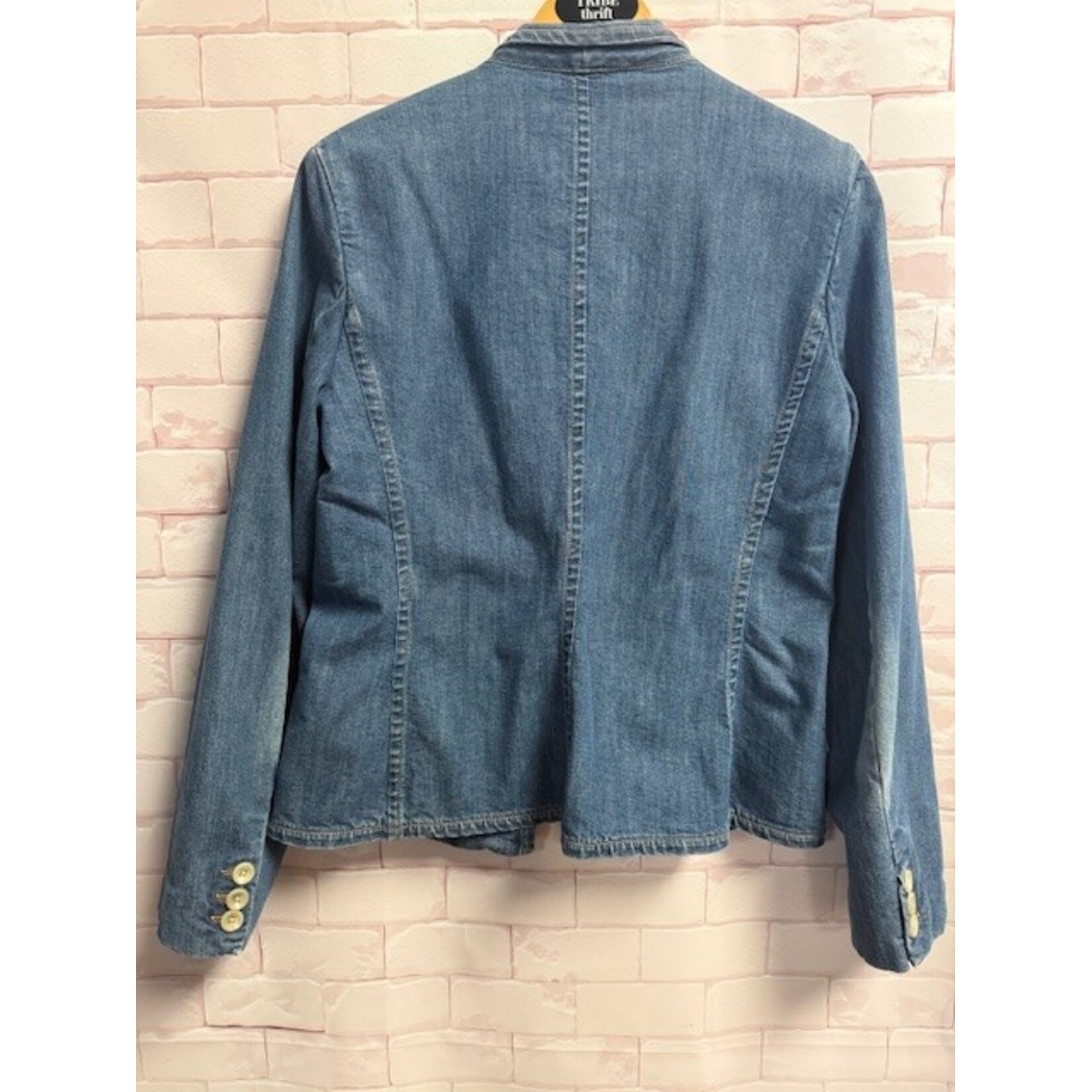 Banana Republic, Denim, Blazer, 12