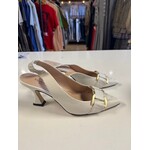 Pedro Anton, Cream, Slingbacks, MSRP $260, W 8