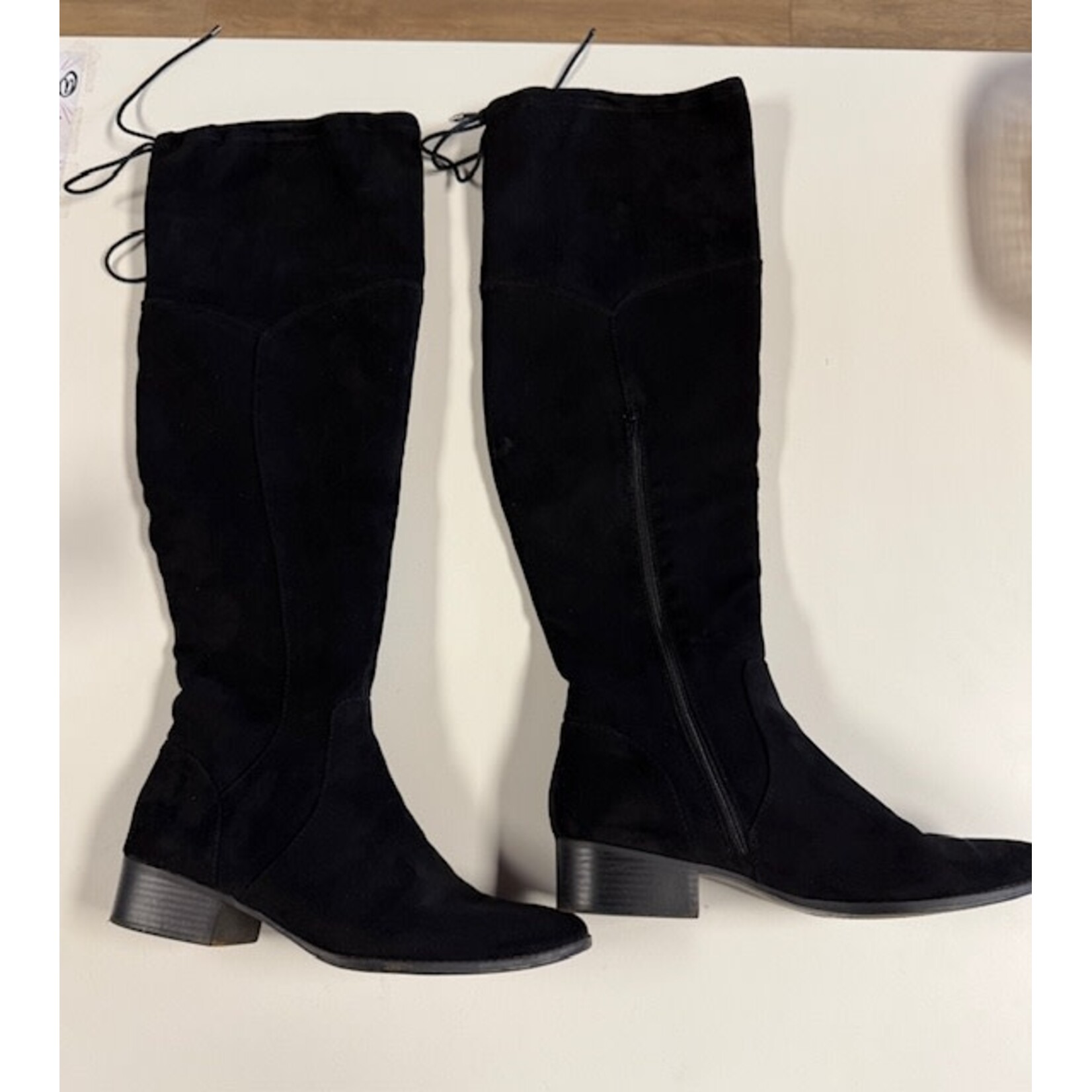 Crown & Ivy, Black, Boots, 11