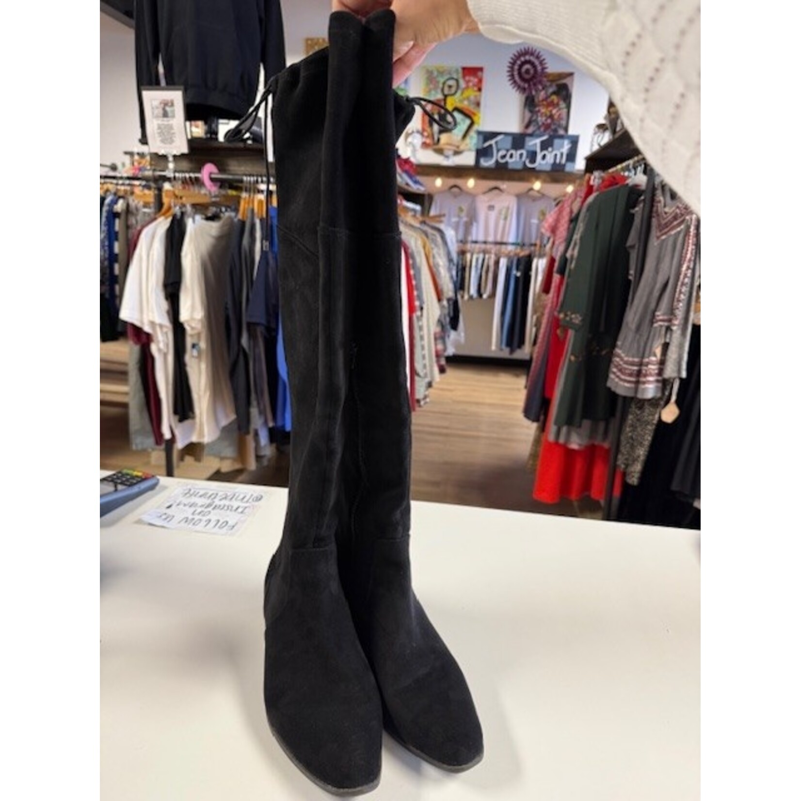 Crown & Ivy, Black, Boots, 11