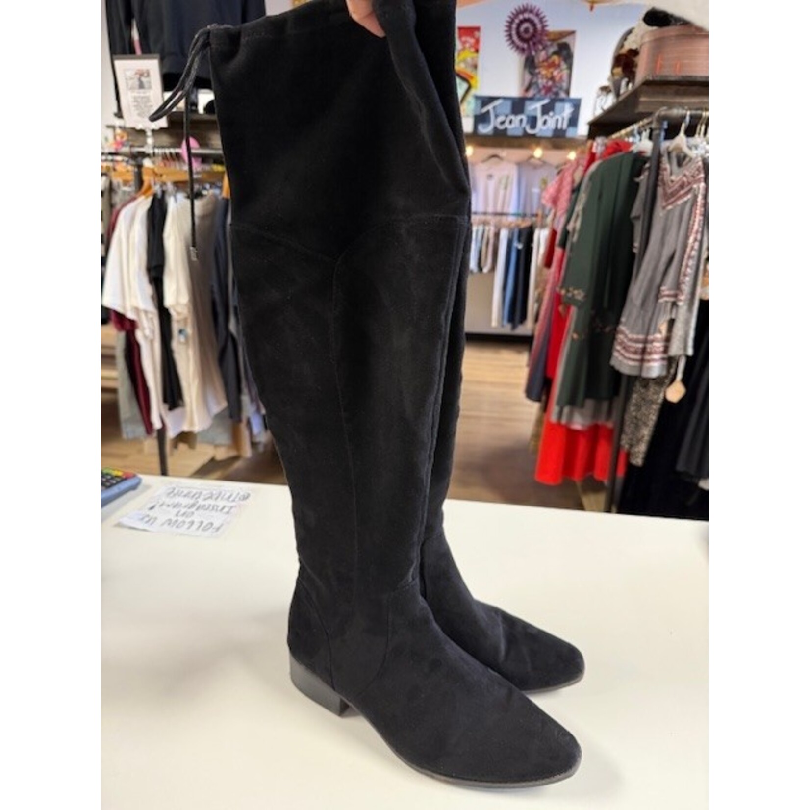 Crown & Ivy, Black, Boots, 11