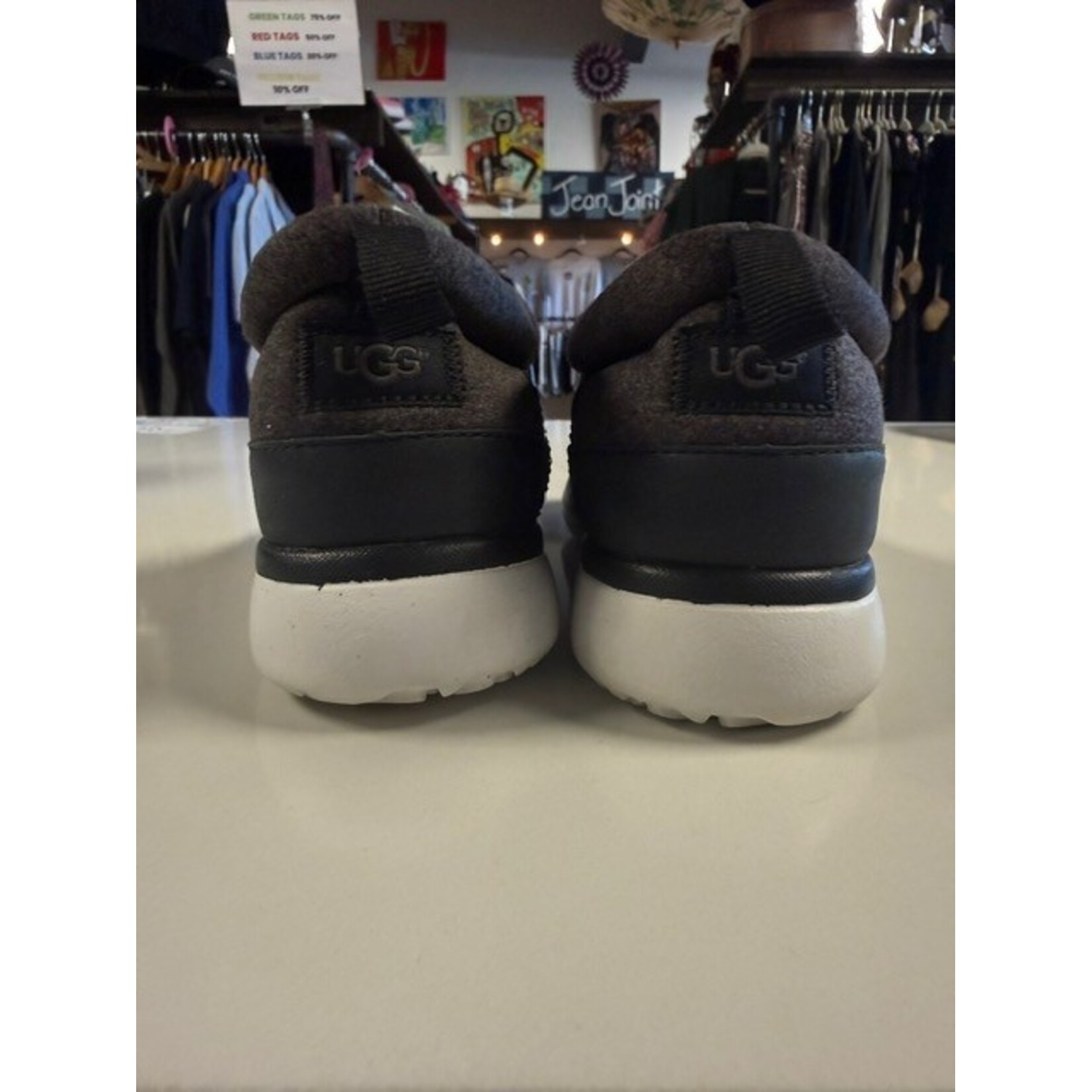 UGGS, Gray, Shoes, 6