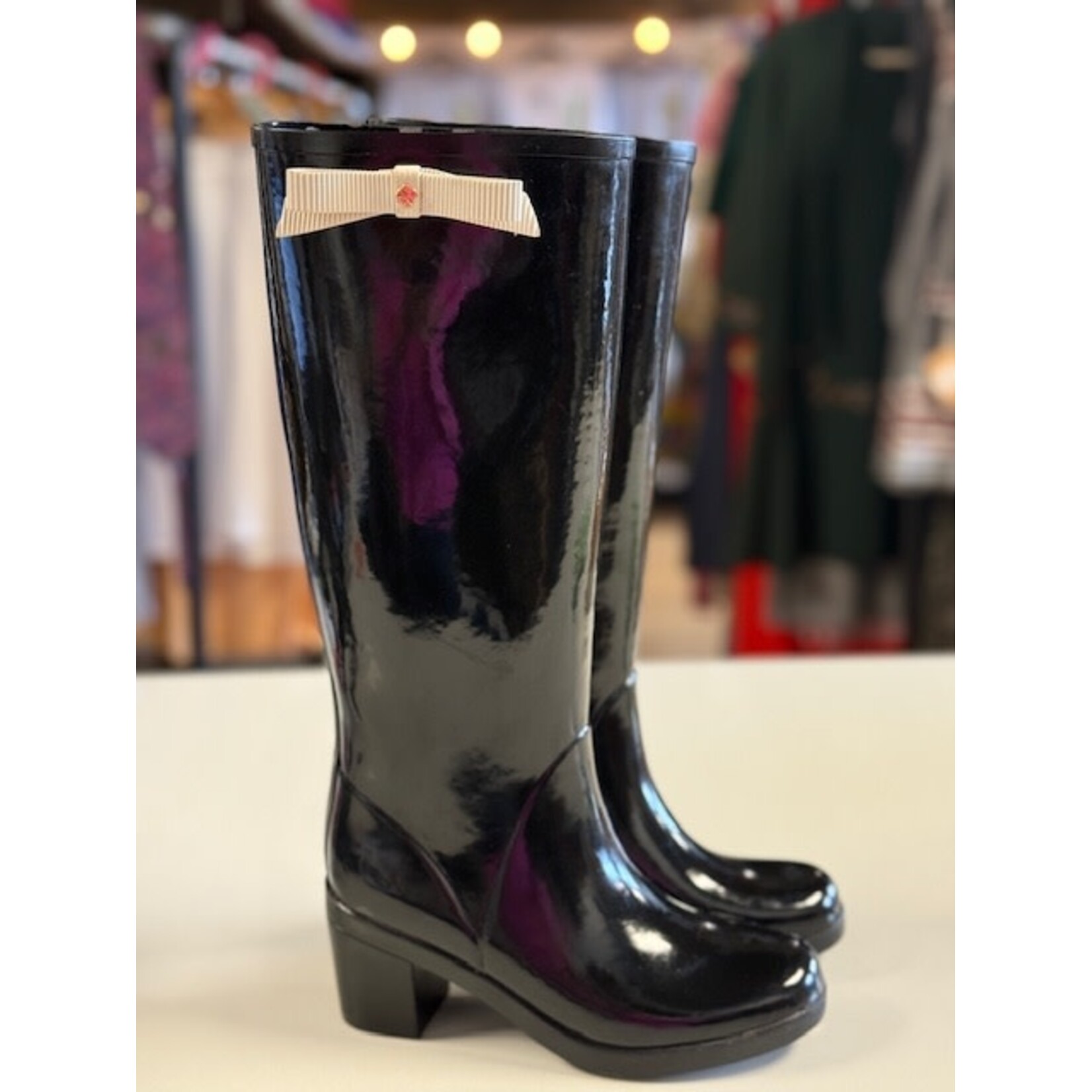 Kate Spade, Romi Rain Boot, Black, 5