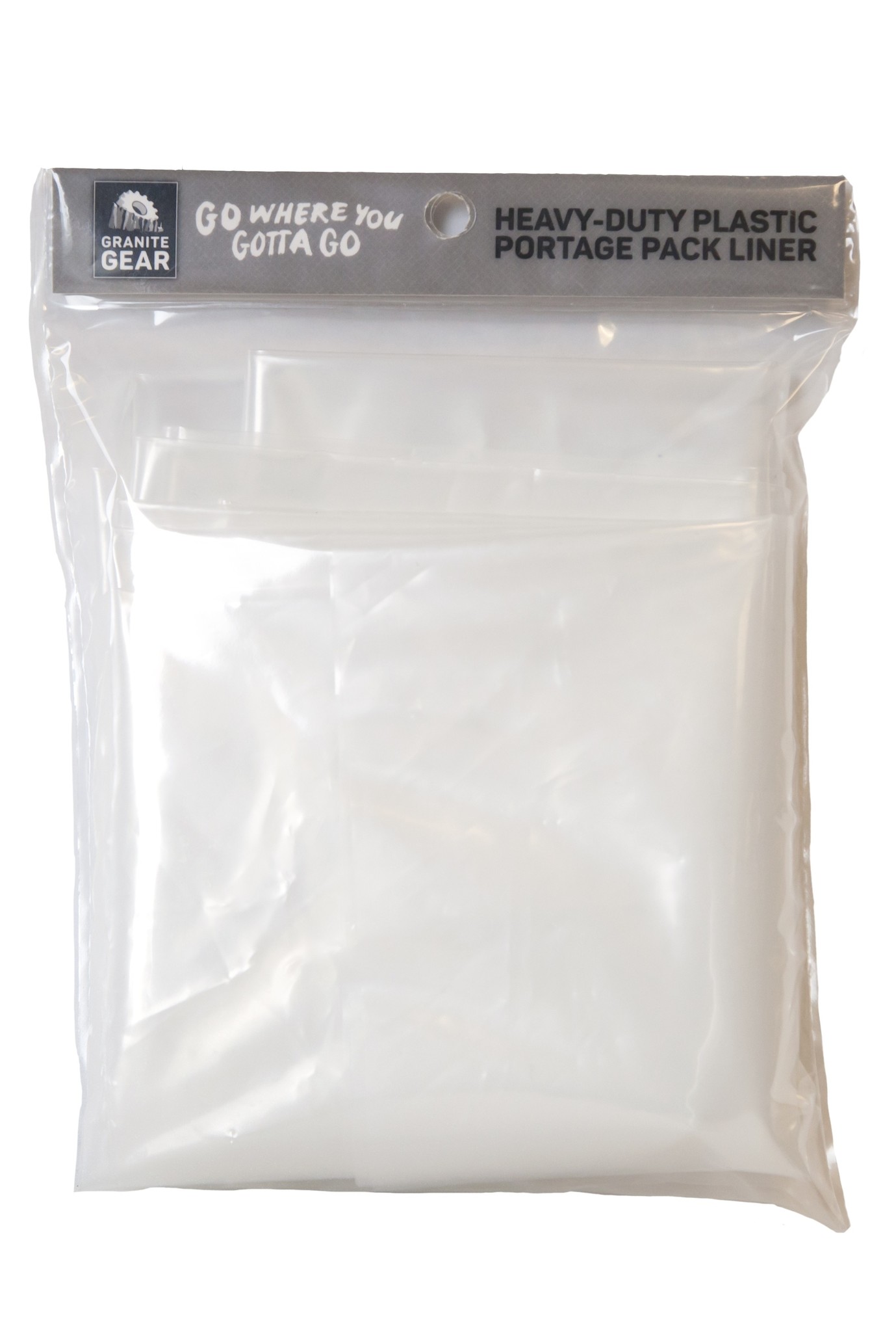 Granite Gear Granite Gear Heavy Duty Plastic Portage Pack Liner Clear 6500 cuin