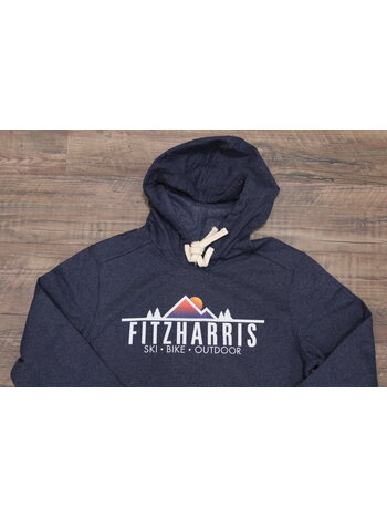 Fitzharris Recycled Fitz Hoodie Heather Navy