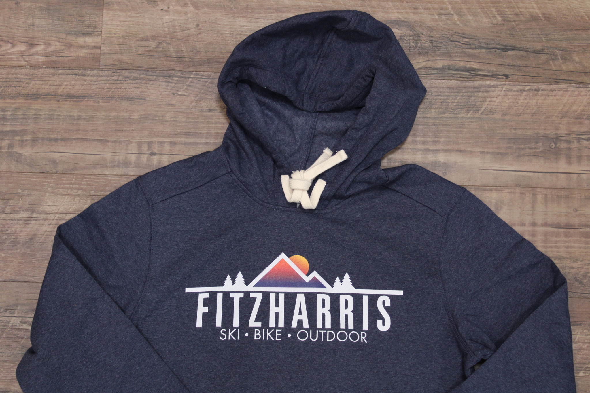 Fitzharris Recycled Fitz Hoodie Heather Navy