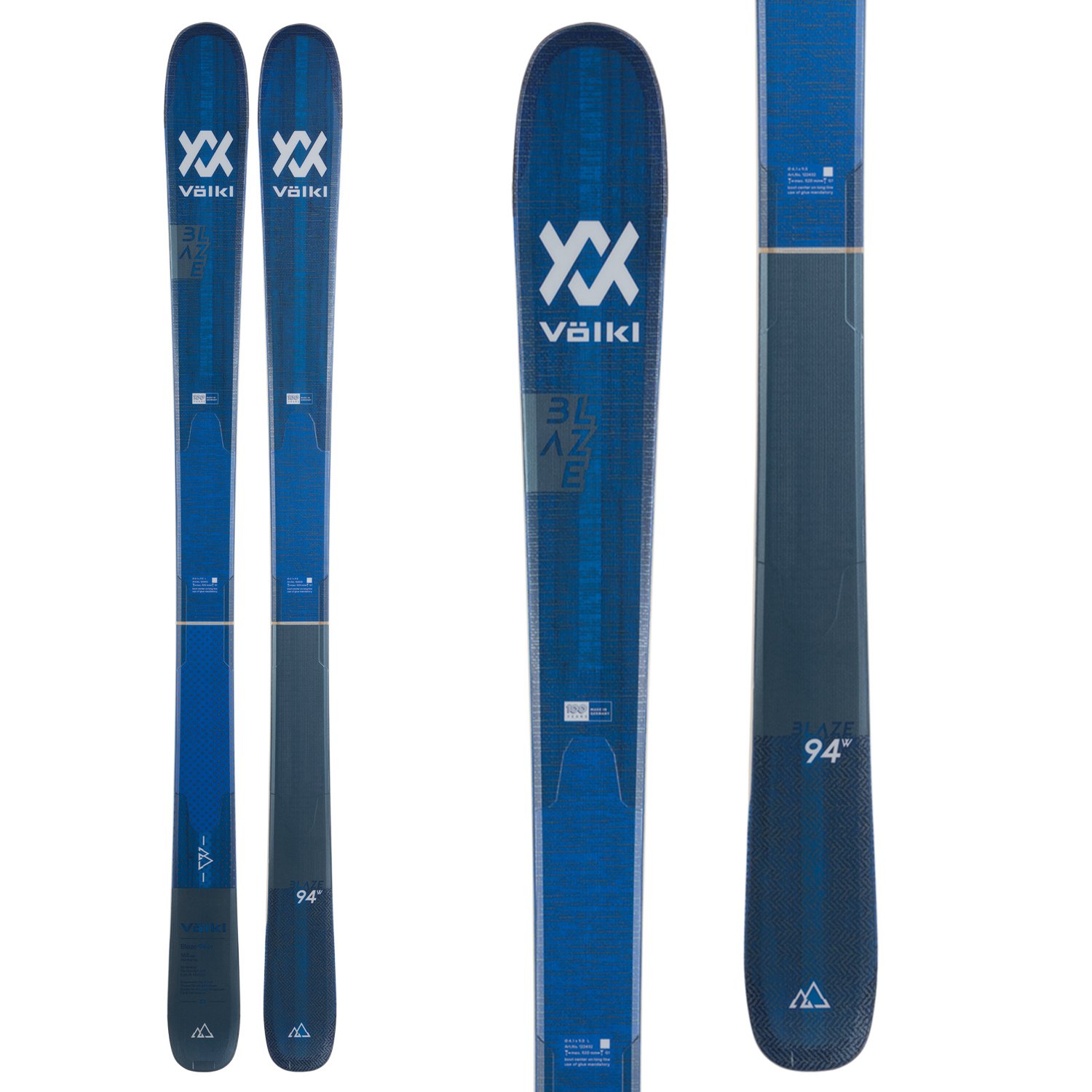 Volkl BLAZE 94W FLAT 22/23 - Fitzharris Ski Bike and Outdoor