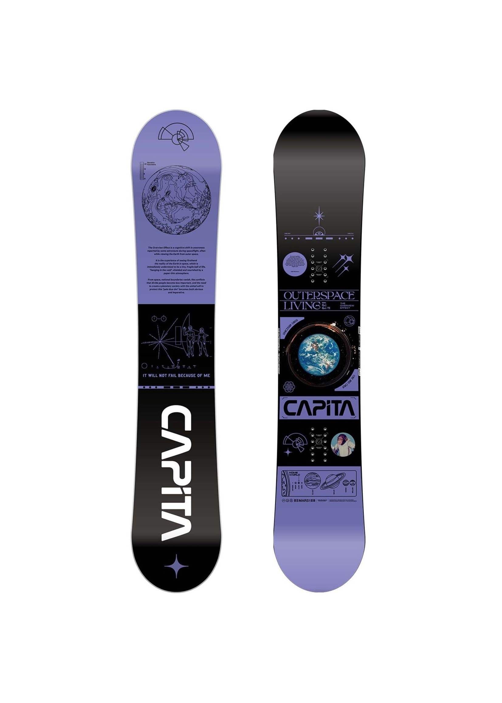 Af en toe vezel rem Capita Outerspace Living Wide 22/23 - Fitzharris Ski Bike and Outdoor