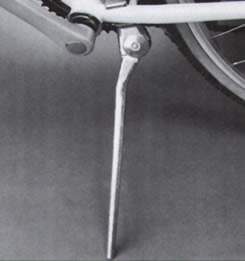 Greenfield 285mm kickstand Silver