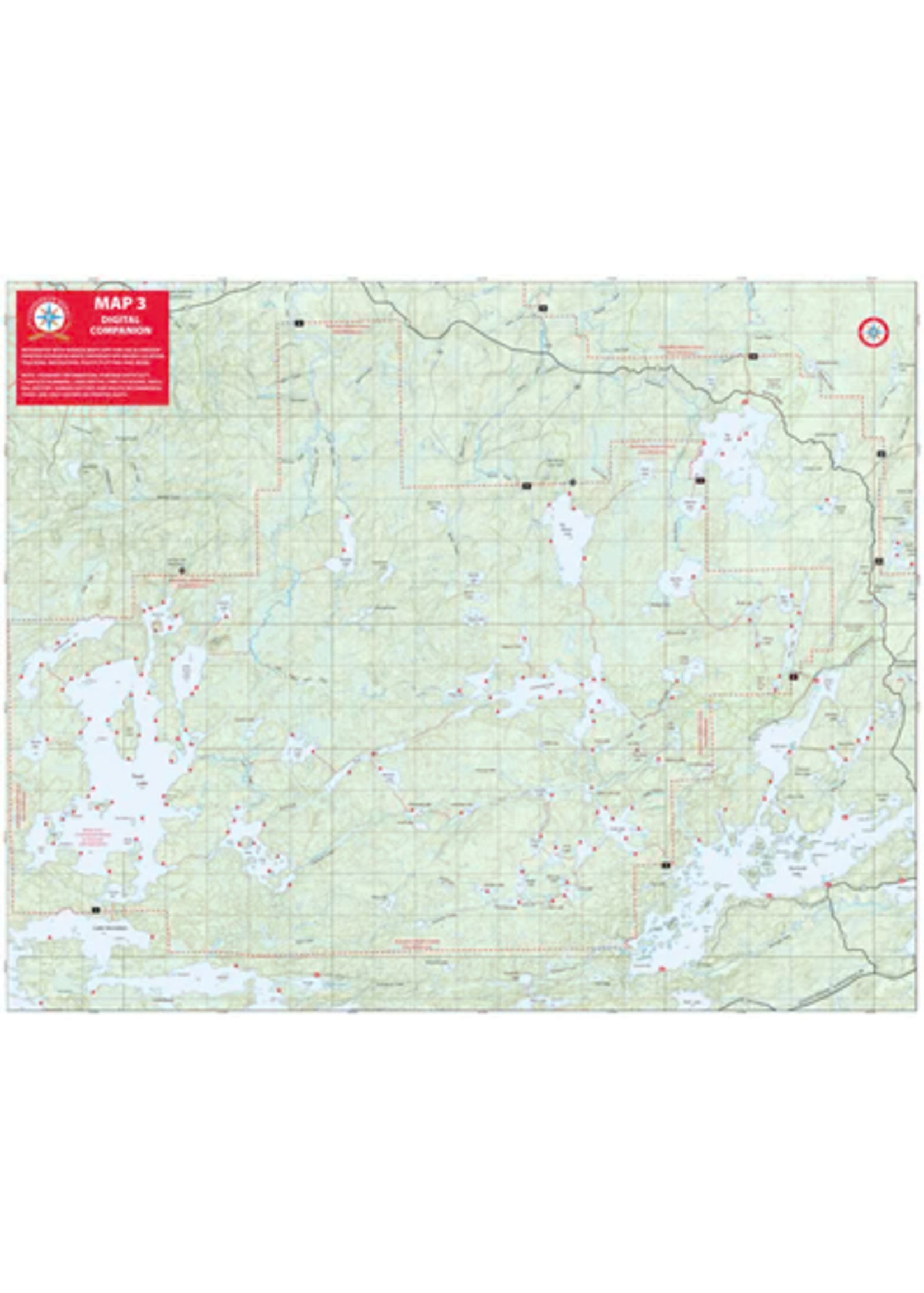 Voyageur Maps Voyageur BWCA Map