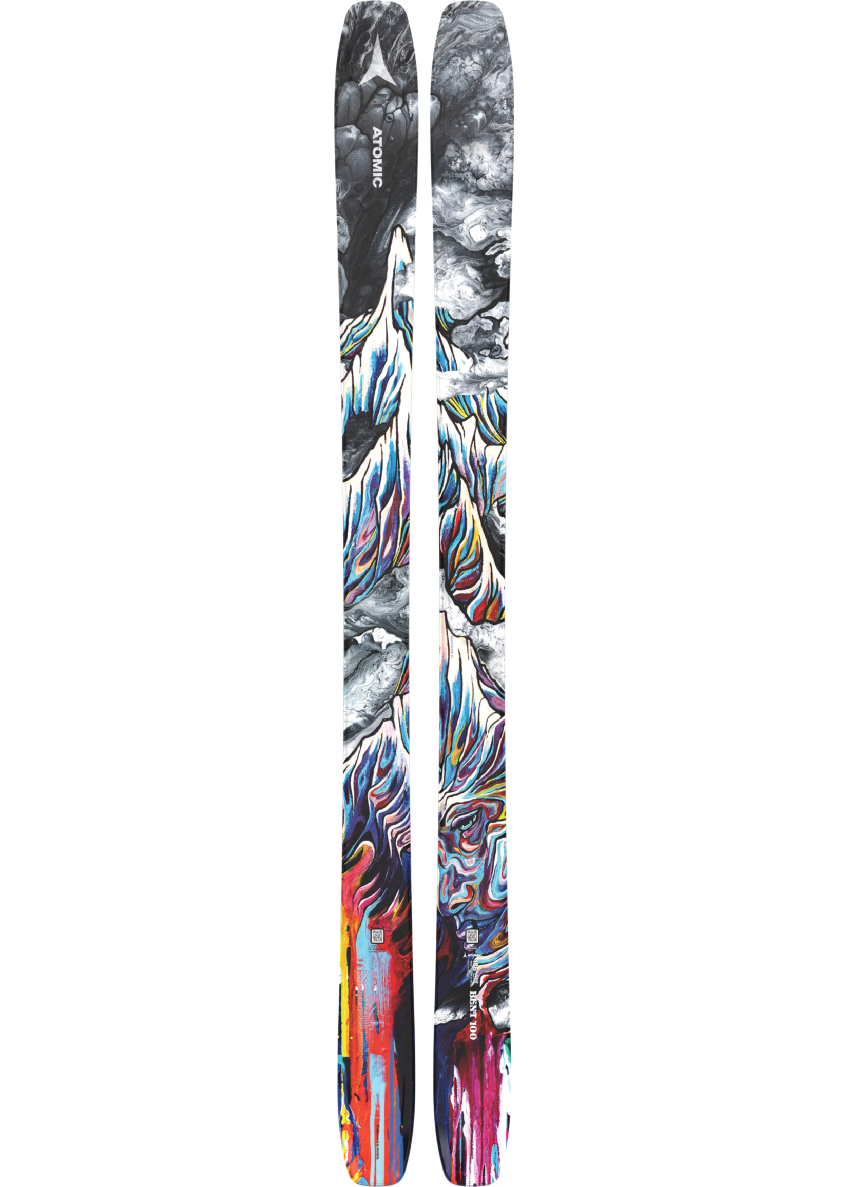 Atomic Atomic N BENT 100 BLACK/Multicolor