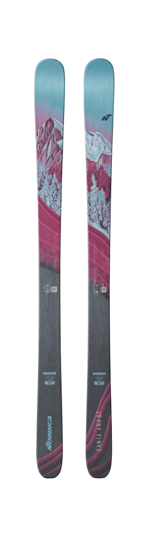 Nordica SANTA ANA 87 BLUE / PURPLE - Fitzharris Ski Bike and Outdoor